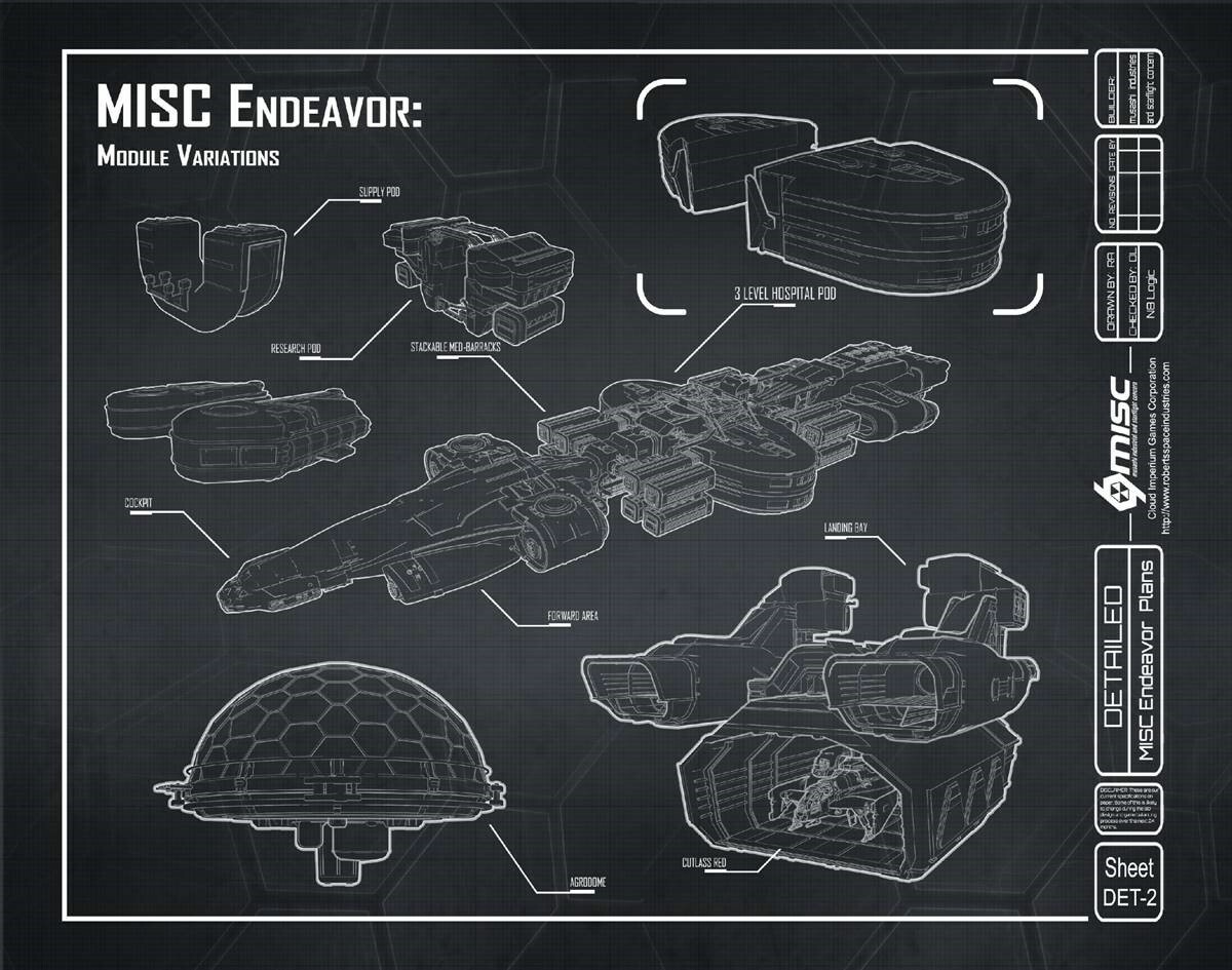 Star Citizen – MISC ENDEAVOR – UPGRADE – (CCU)