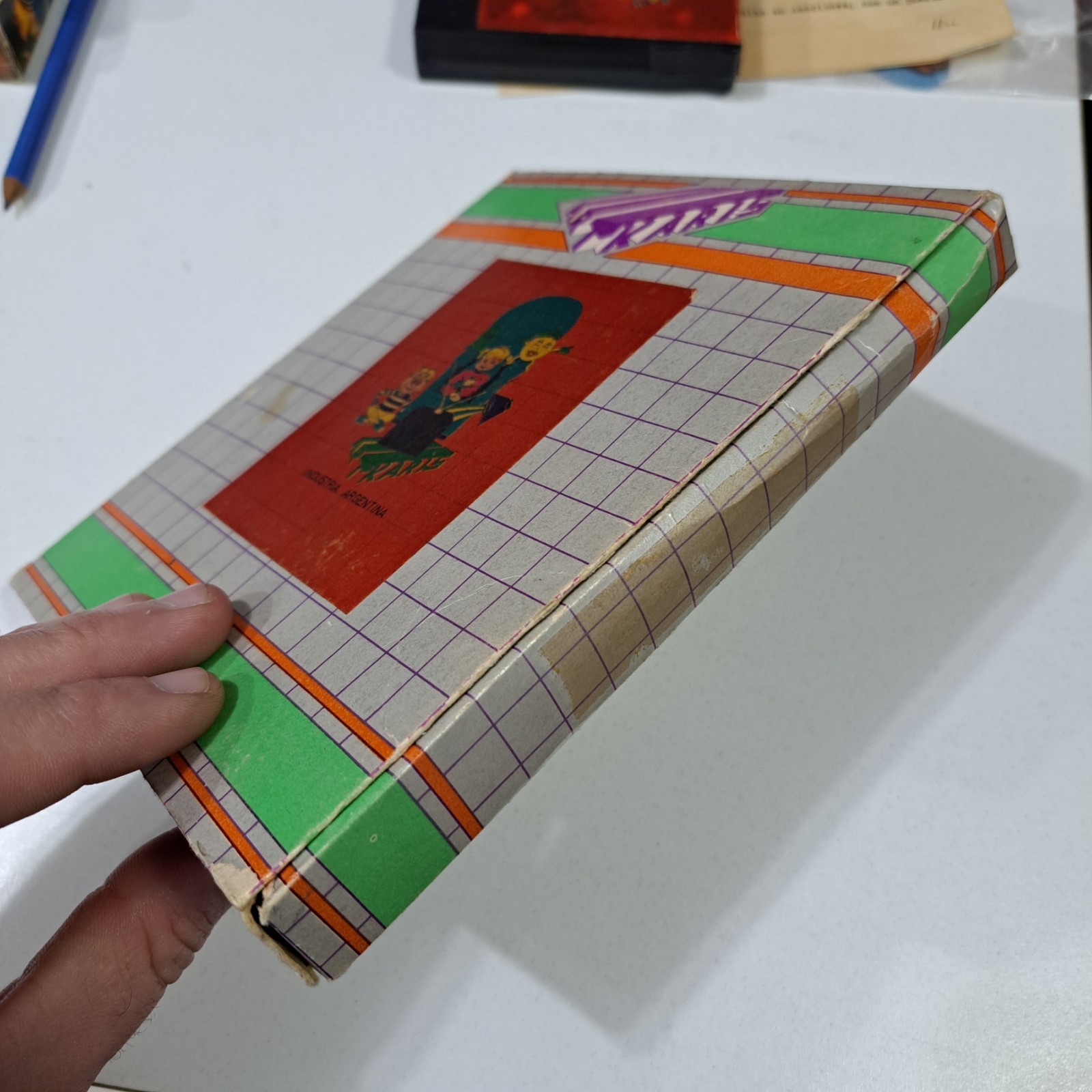 Vintage Atari Coleco River Raid Artkari Argentina Box