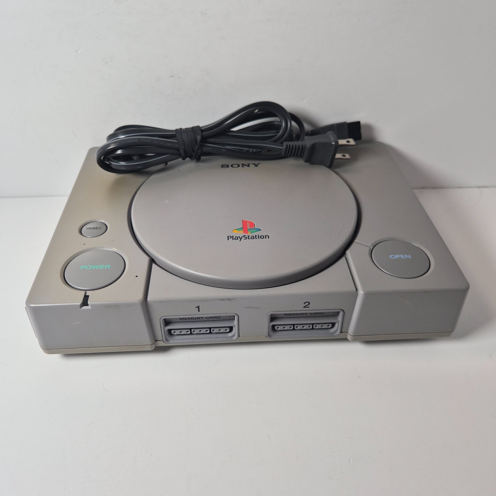Sony PlayStation 1 PS1 Console Power Cable Only Tested No Controller AV