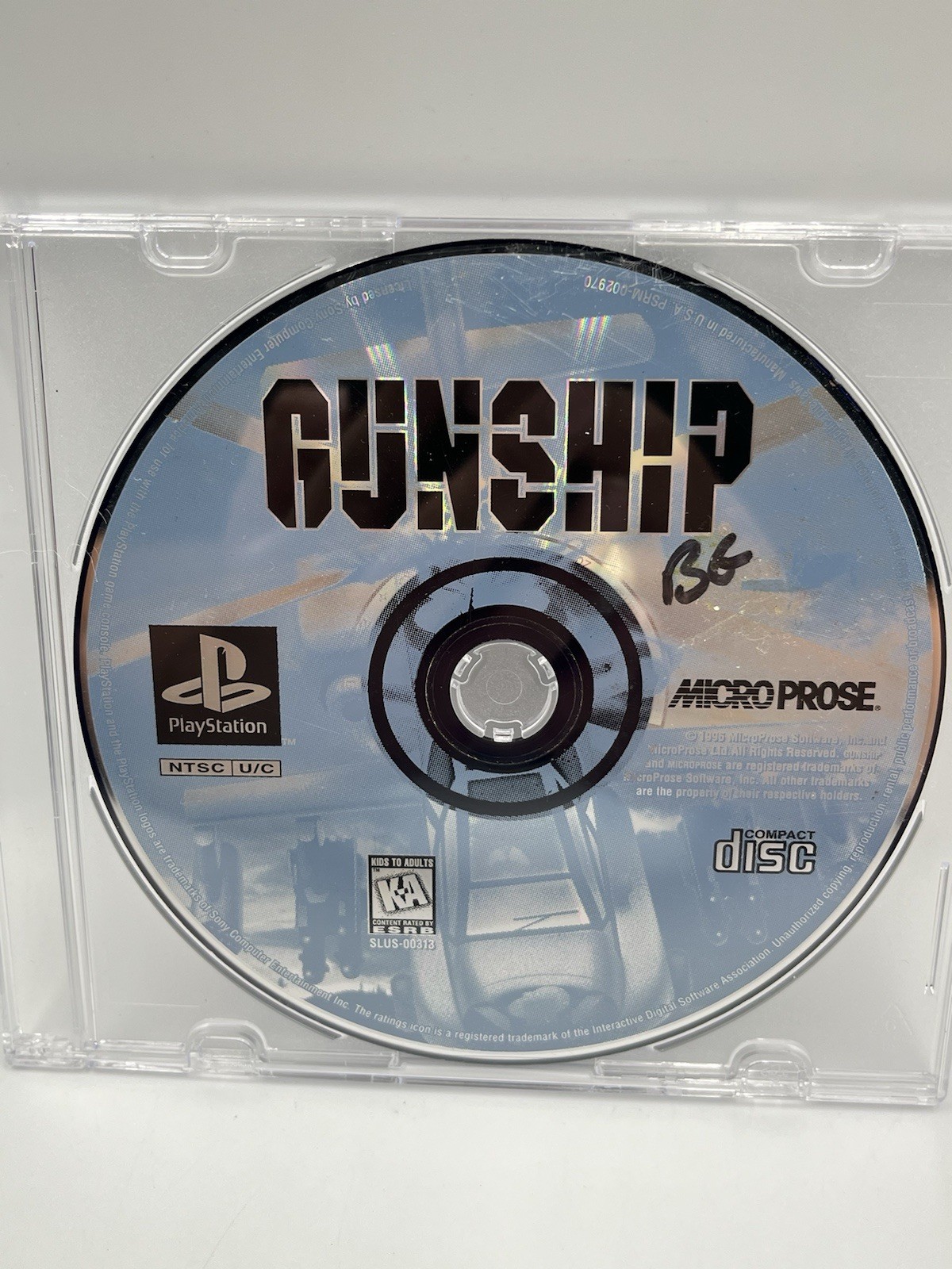 Gunship – Sony PlayStation 1 (PS1) Disc Only Working/Tested