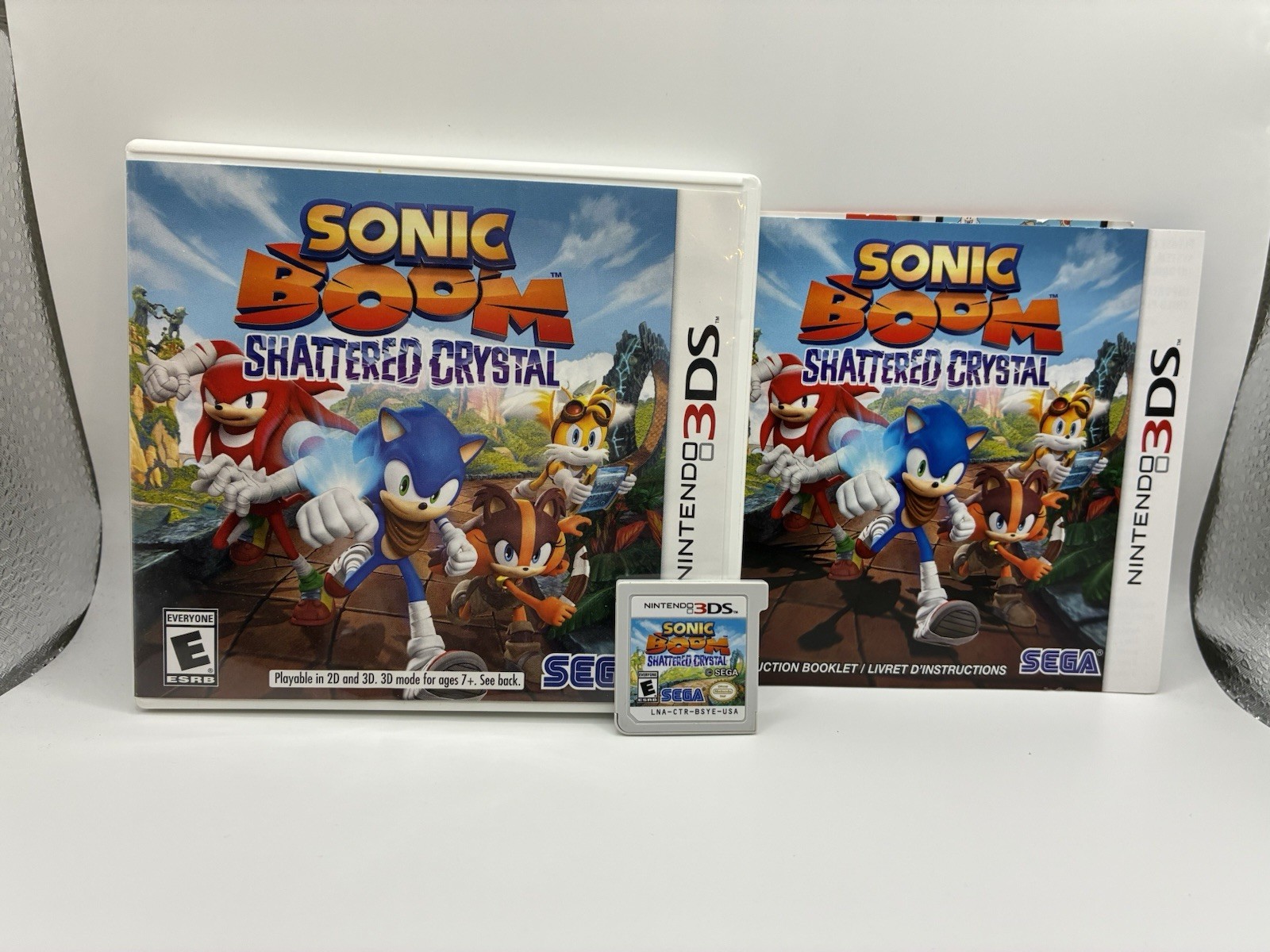 CIB Sonic Boom Shattered Crystal (Nintendo 3DS, 2014)