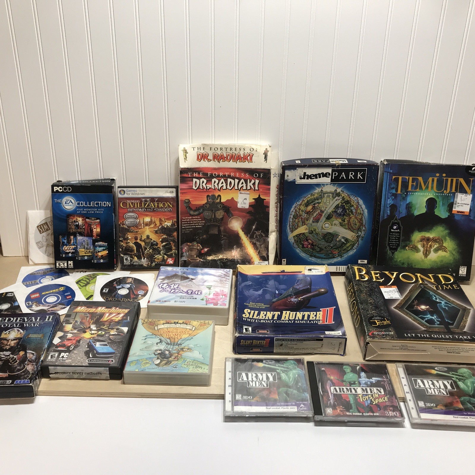Lot Of PC Games Excellent Condition Vintage Windows 95 CD Rome