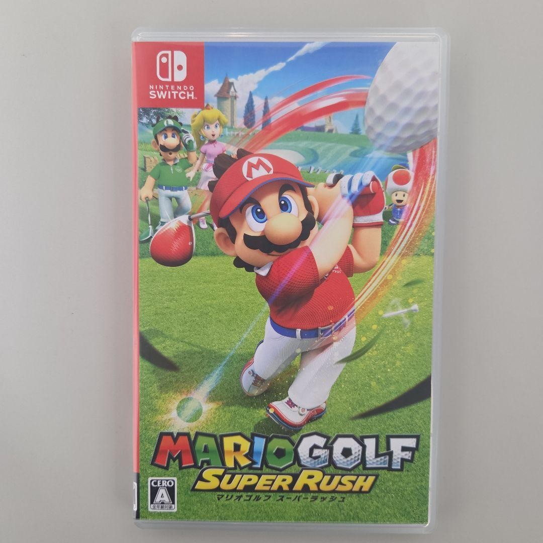 Nintendo Mario Golf Super Rush Video Game Switch Ready to Use Used OK