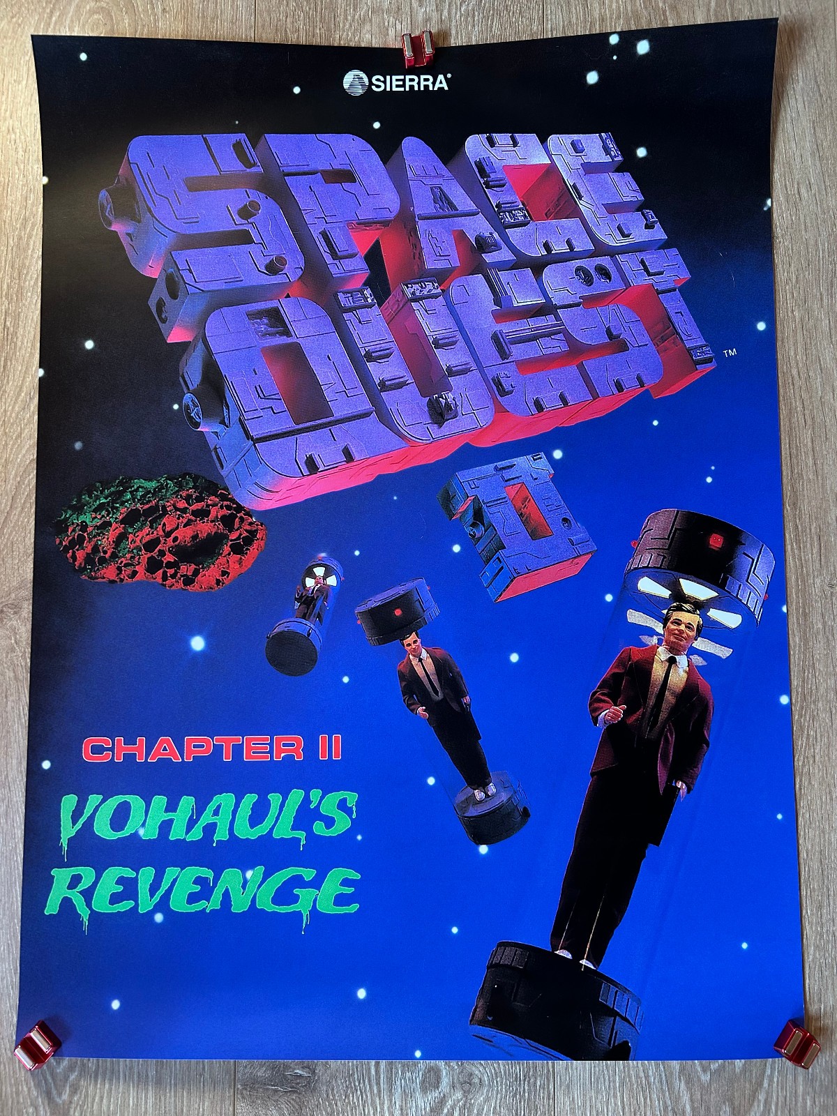 Sierra – Space Quest II: Vohaul’s Revenge Poster Approx 60x80cm