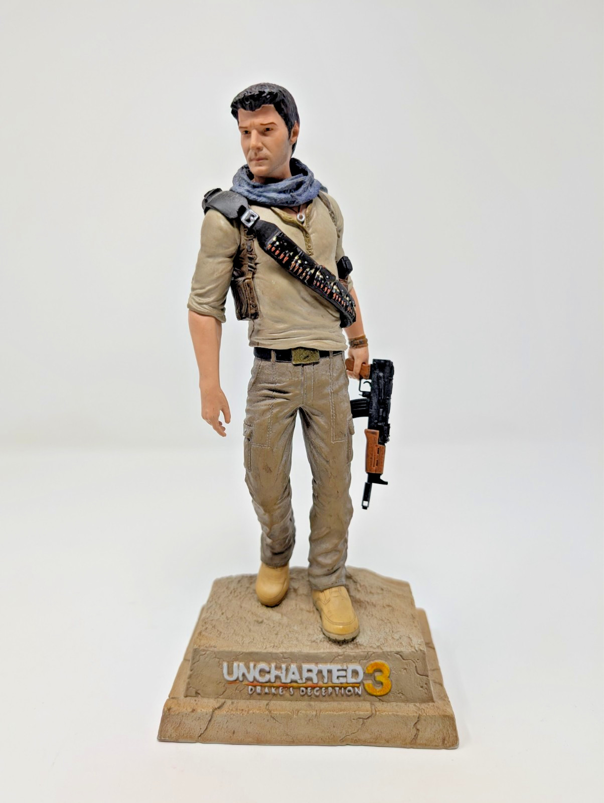 Uncharted 3 Drake’s Deception NATHAN DRAKE Statue Collector’s Edition PS3 Loose