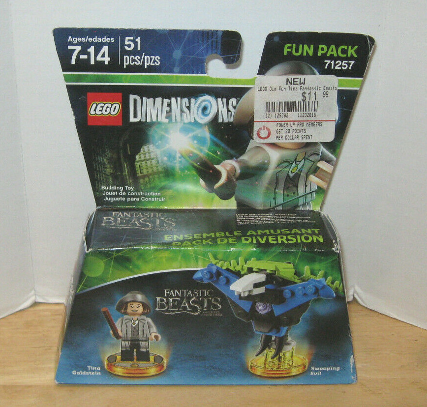 LEGO Dimensions ~ Fun Pack #71257 ~ Fantastic Beasts Tina Goldstein ~ NIP VHTF