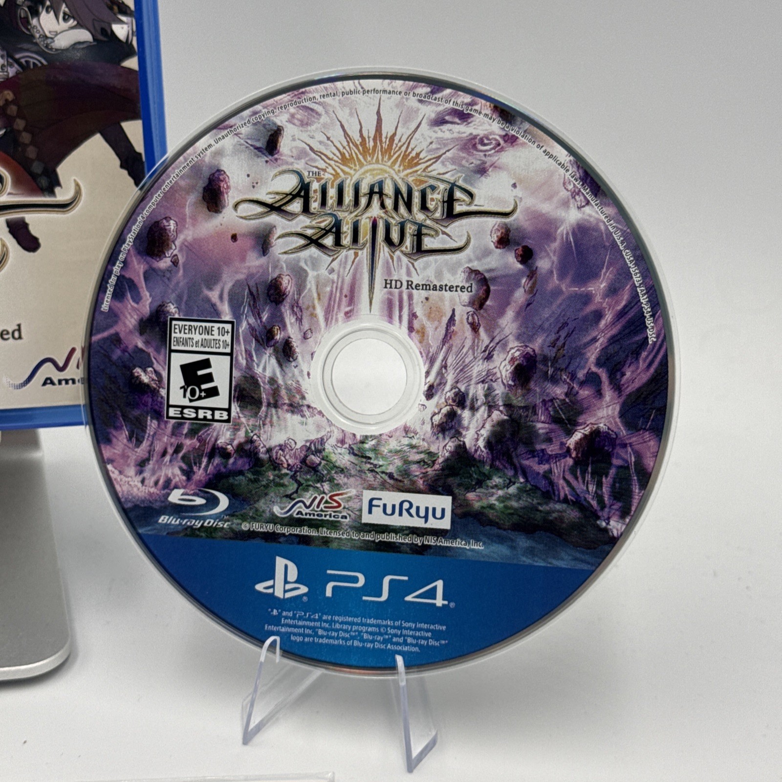 The Alliance Alive HD Remastered Awakening Edition PS4 PlayStation 4 NIS America