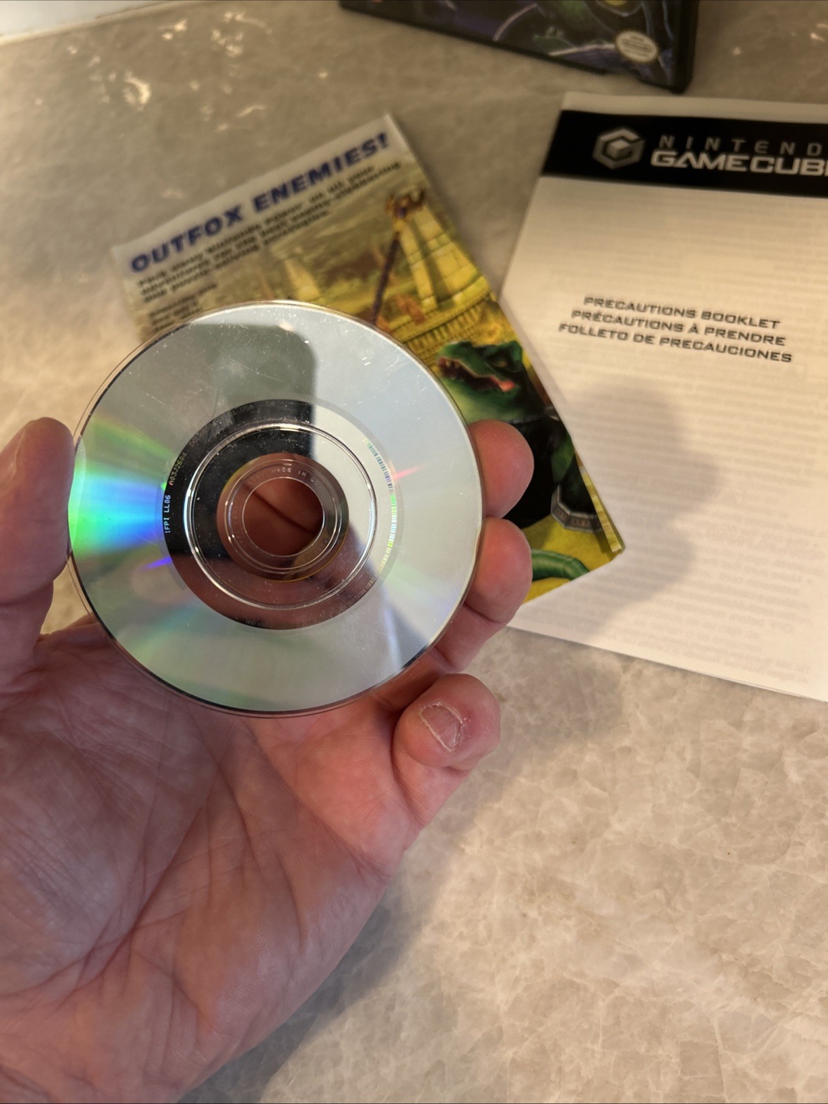 Starfox Adventures (Nintendo GameCube, 2002) – No Manual