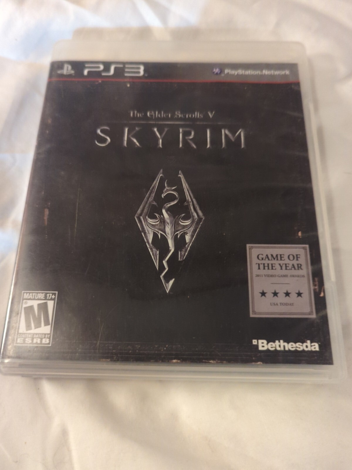 The Elder Scrolls V: Skyrim PlayStation 3 PS3 no map & No Manual