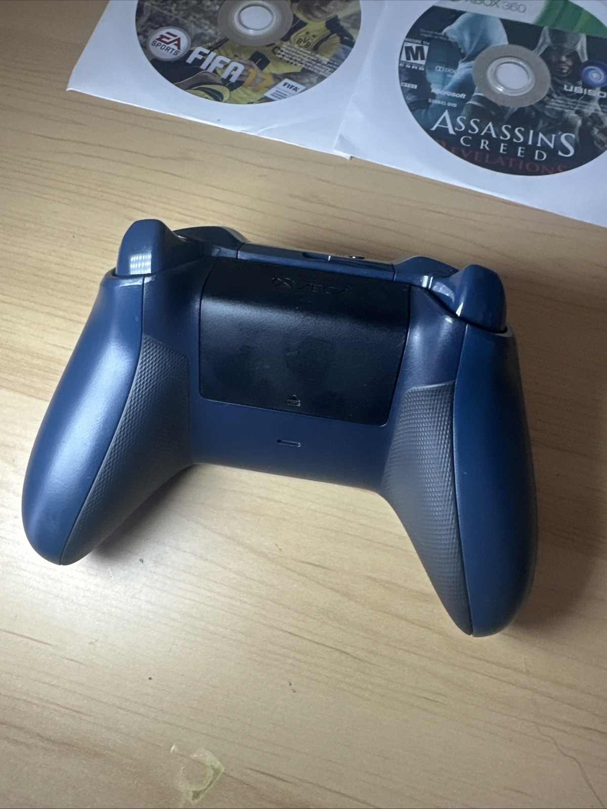 Microsoft Xbox One Wireless Controller 1708 Patrol Tech Blue Special + 7 Games
