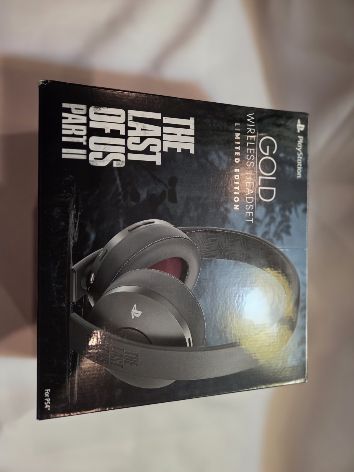 The Last Of Us Par II Playstation Gold Headphones