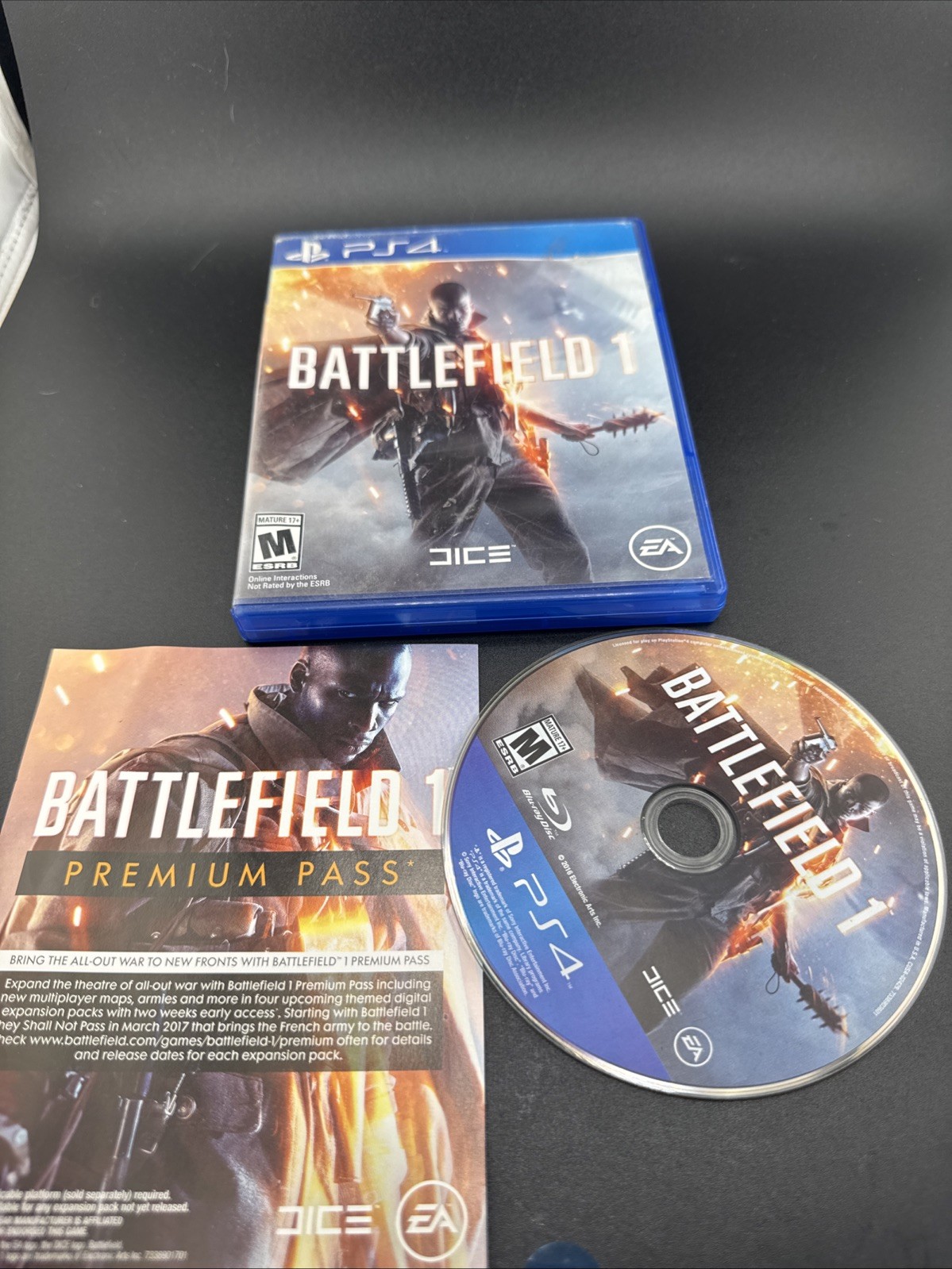 Battlefield 1 (PlayStation 4, 2016)