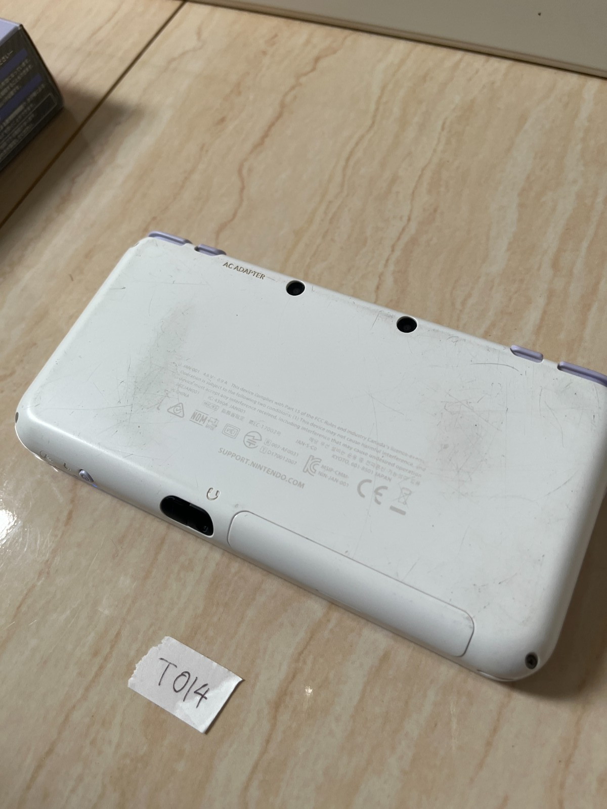 [ Excellent ] NINTENDO NEW 2DS XL LL White Lavender Game Console Japan BOX T014