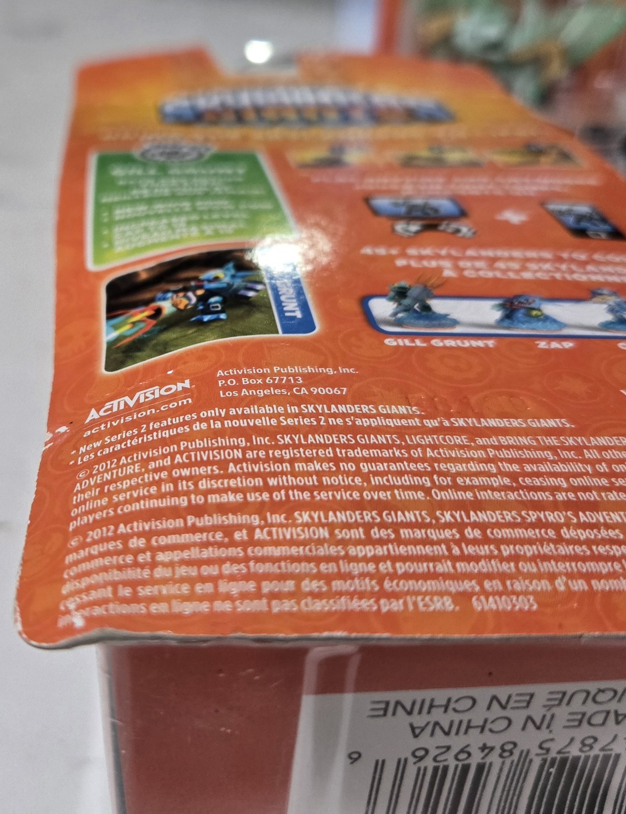 Skylanders Giants Gill Grunt Special Edition Character Figure 2012