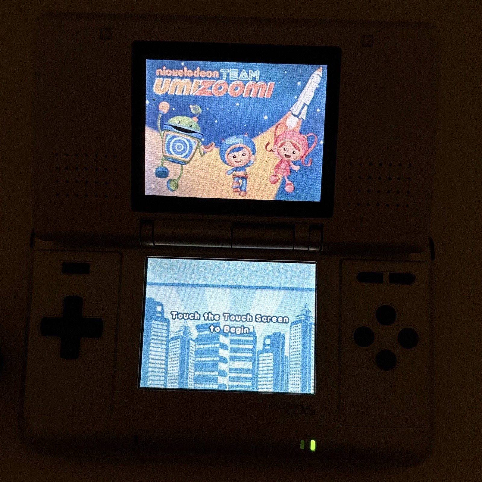 Nintendo DS Original NTR-001 Console – Titanium Silver & Charger – Tested Read!!