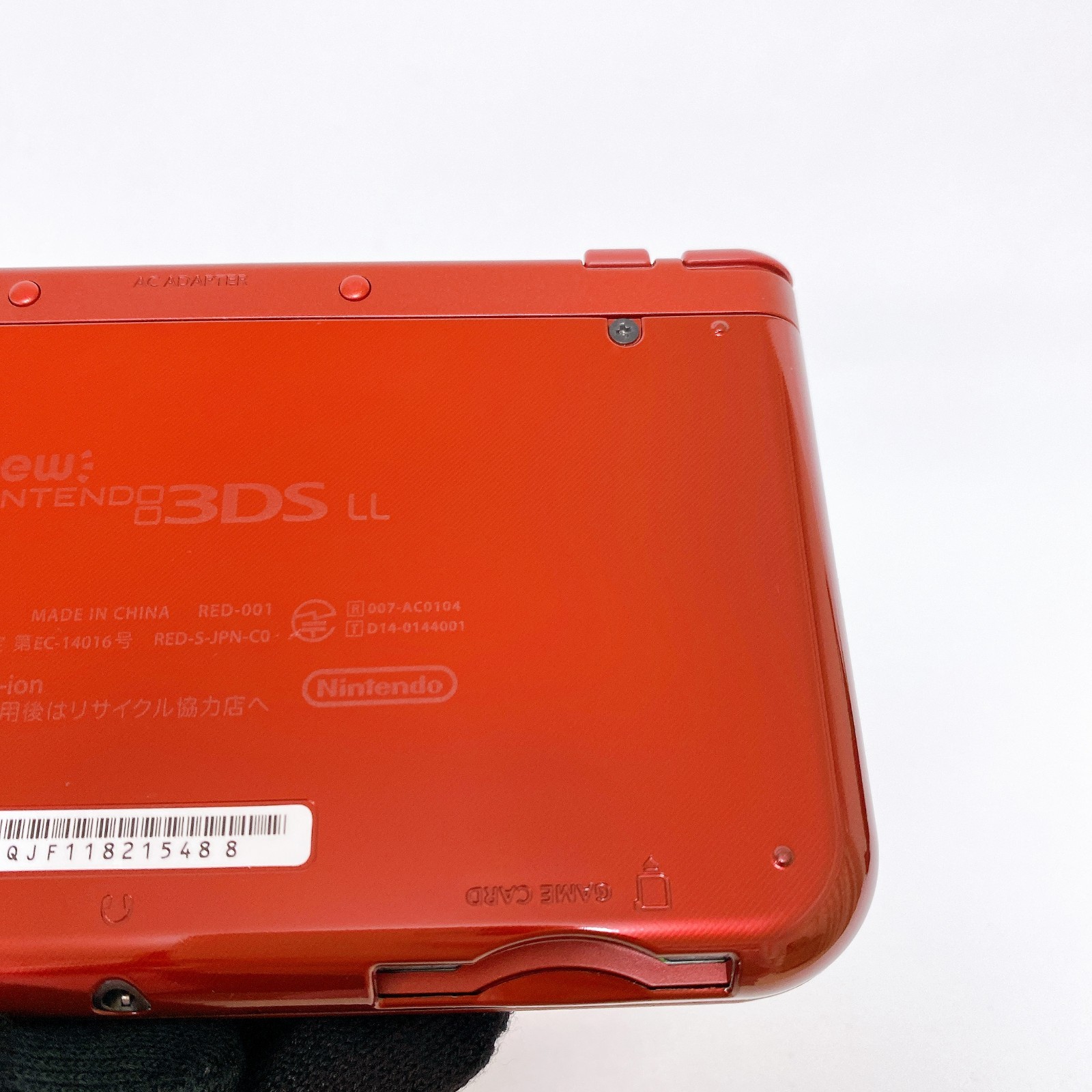 【Near Mint】【Top IPS】New Nintendo 3DS XL LL Metallic Red Japan Tested Working