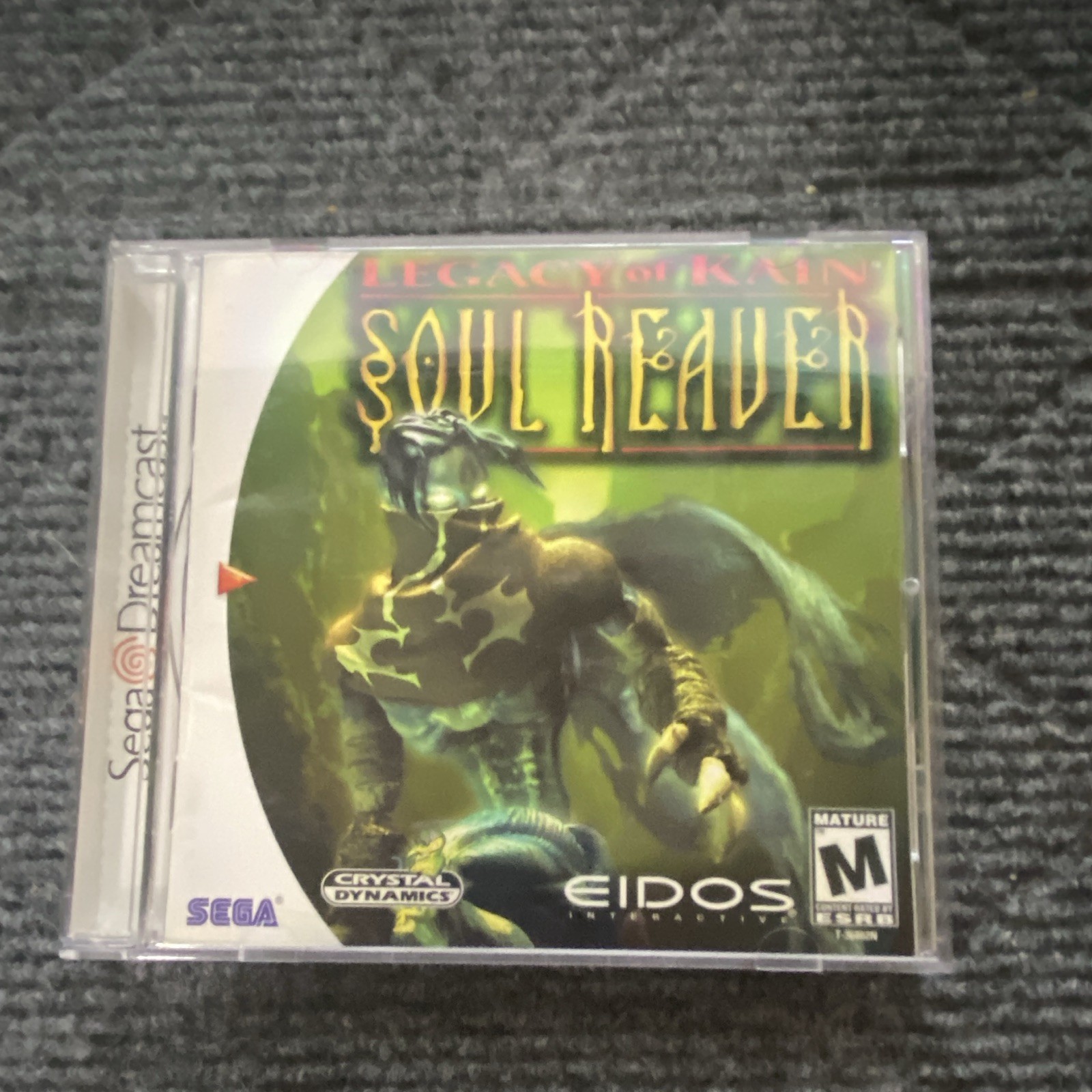 Eidos Legacy of Kain: Soul Reaver Sega Dreamcast Complete Case Disc Manual