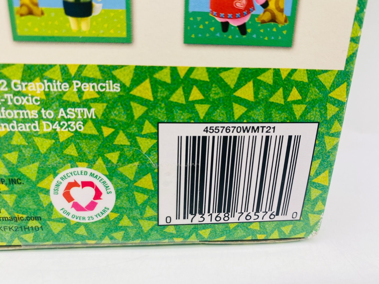 VERY RARE Animal Crossing 16 Count Pencil Valentine Collector Box NEW Open box