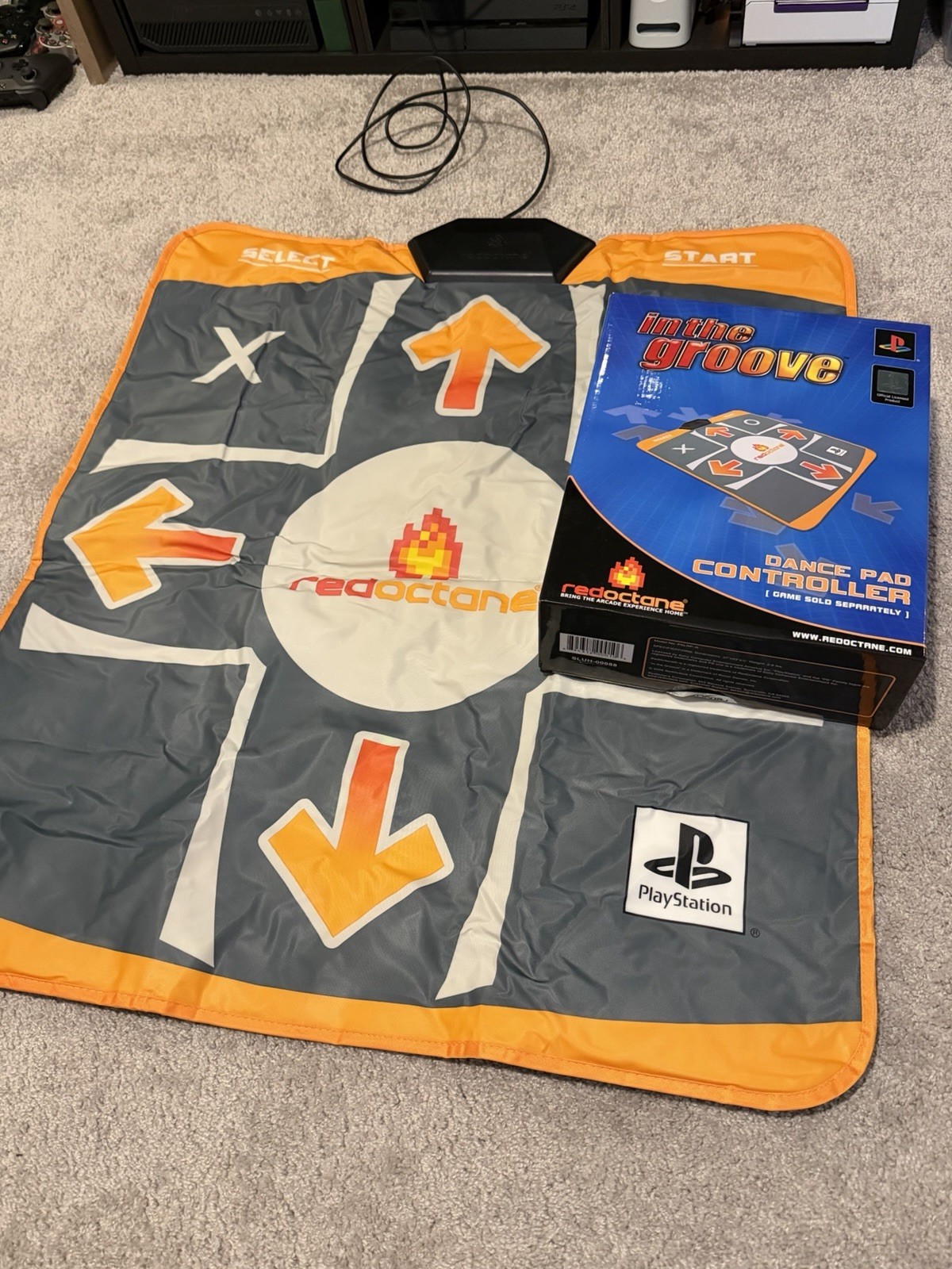 In The Groove Dance Pad Controller | DDR SONY PSX PS2 Playstation 2 | CIB
