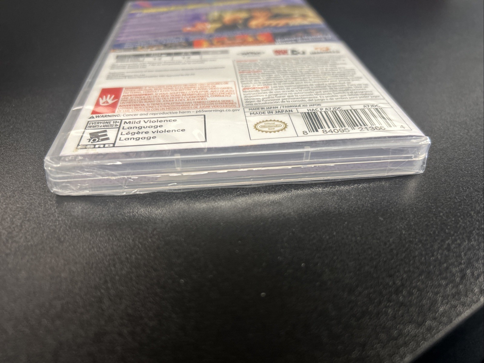 Fitness Boxing Fist of The North Star Nintendo Switch Brand New, Sealed