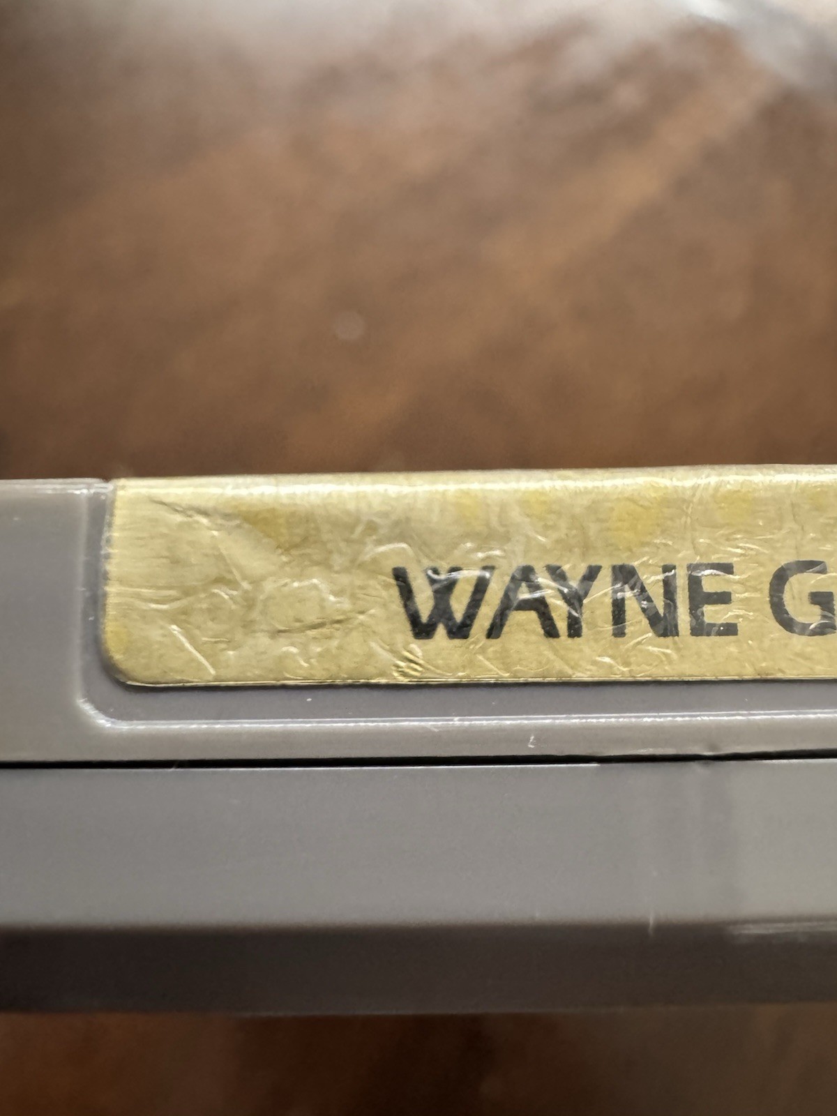 Nintendo NES Wayne Gretzky White Hockey Jersey Variant
