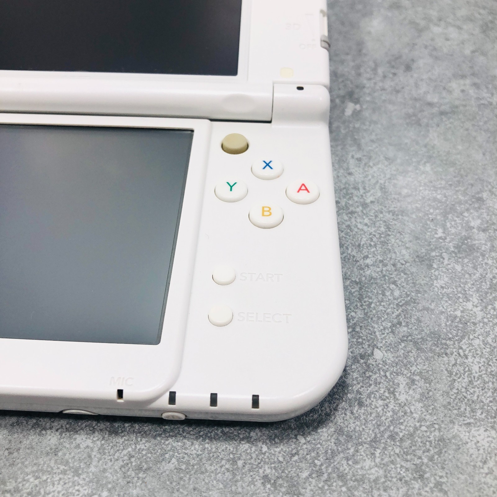 [EX+3] New Nintendo 3DS XL LL Pearl White Console Working Tested Japanese ver