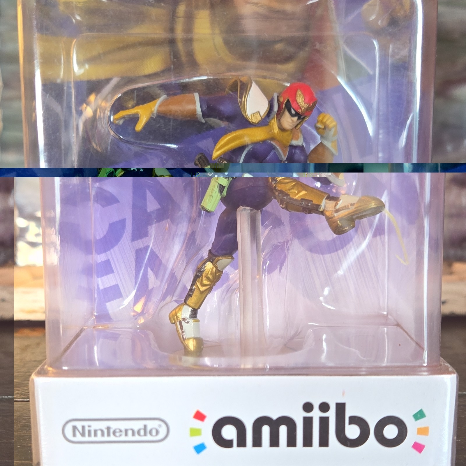 Nintendo amiibo Captain Falcon Collectible Figure for Super Smash Bros.