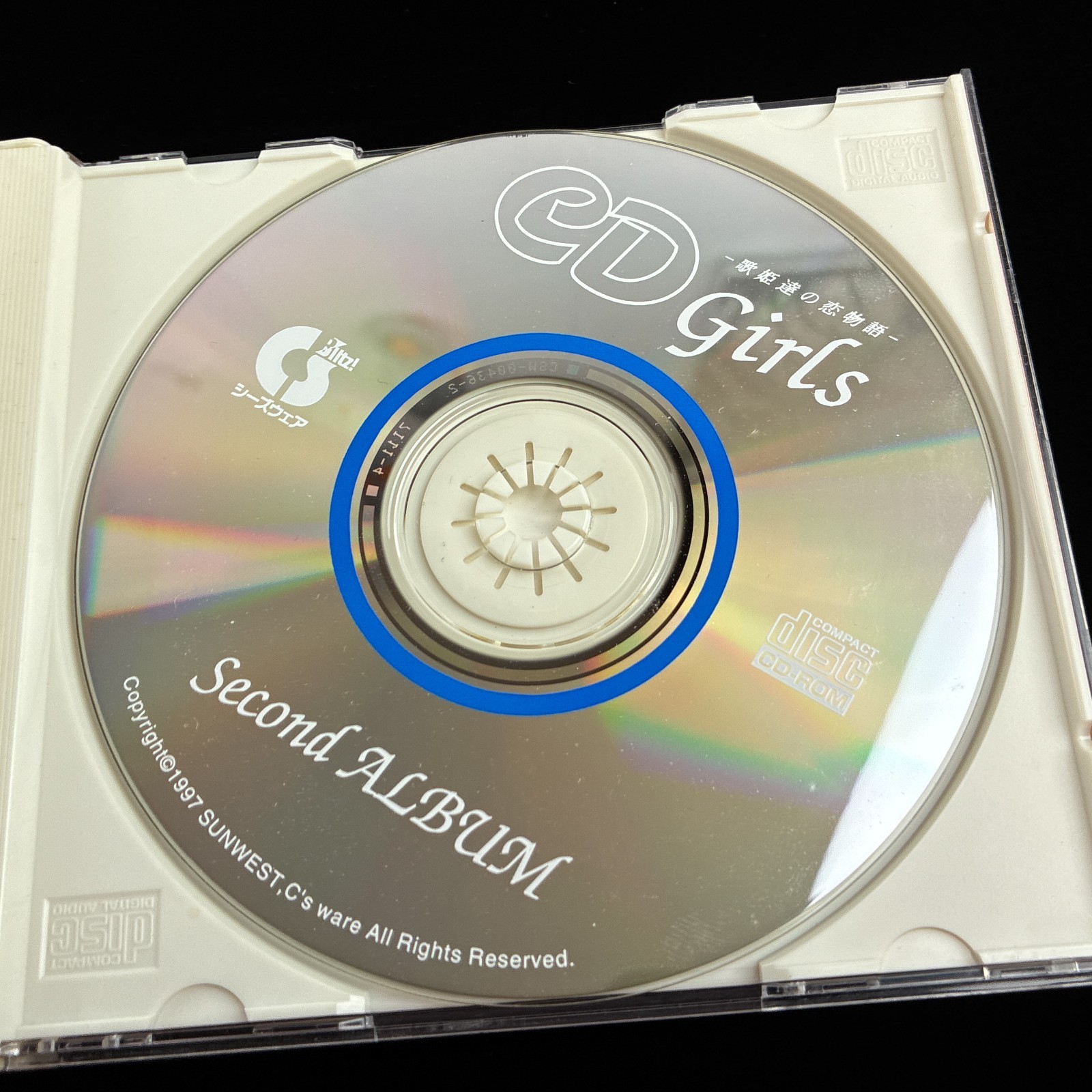 1997 C’s Ware CD Girls Utahime-tachi no Koi Monogatari PC VN Visual Novel Game