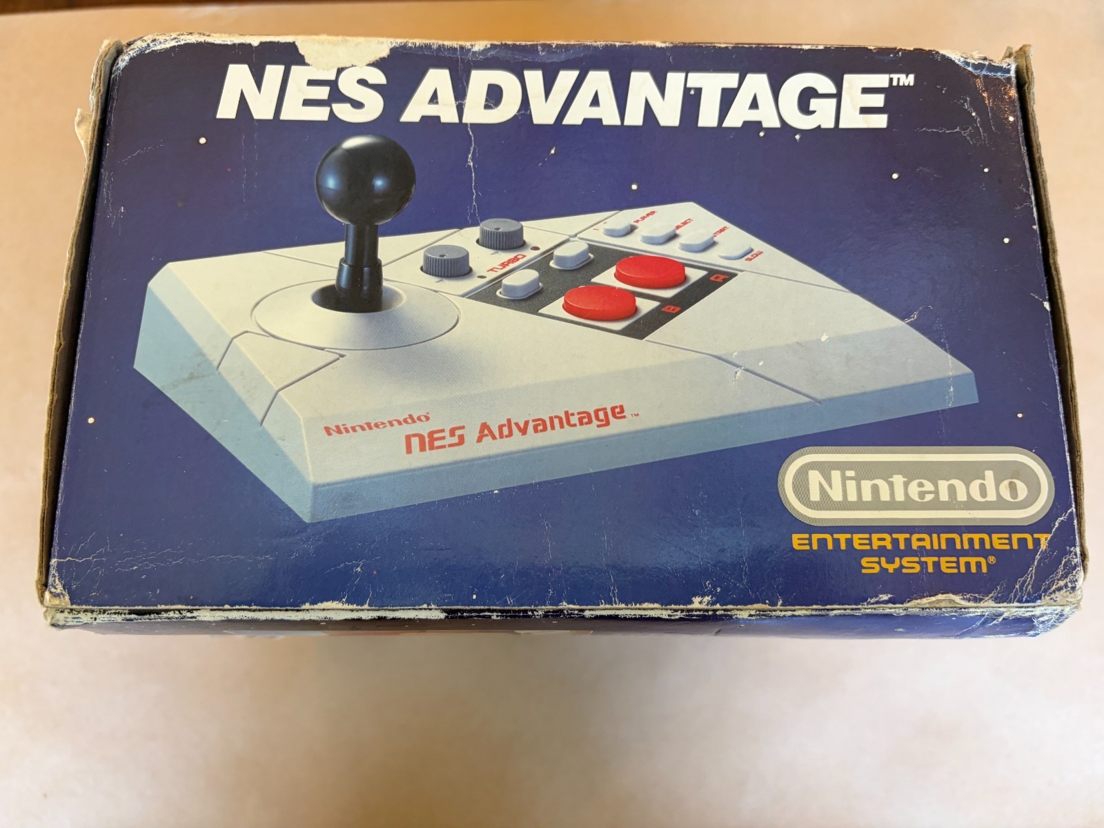 Nintendo NES Advantage Joystick Controller, Cleaned, NOT Tested, 1987