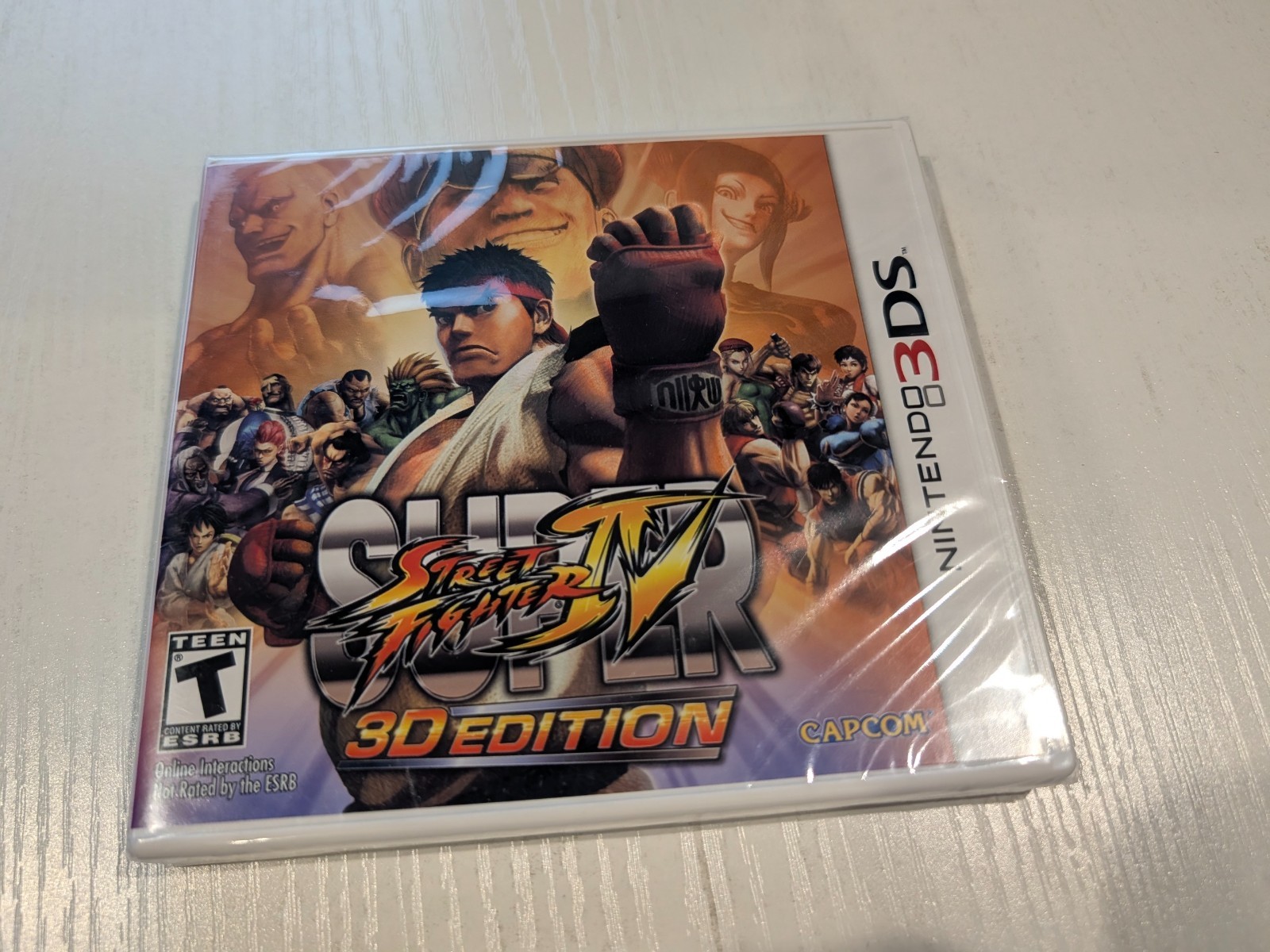 Super Street Fighter IV – 3D Edition (Nintendo 3DS) BRAND NEW – Y-FOLD (MINT)