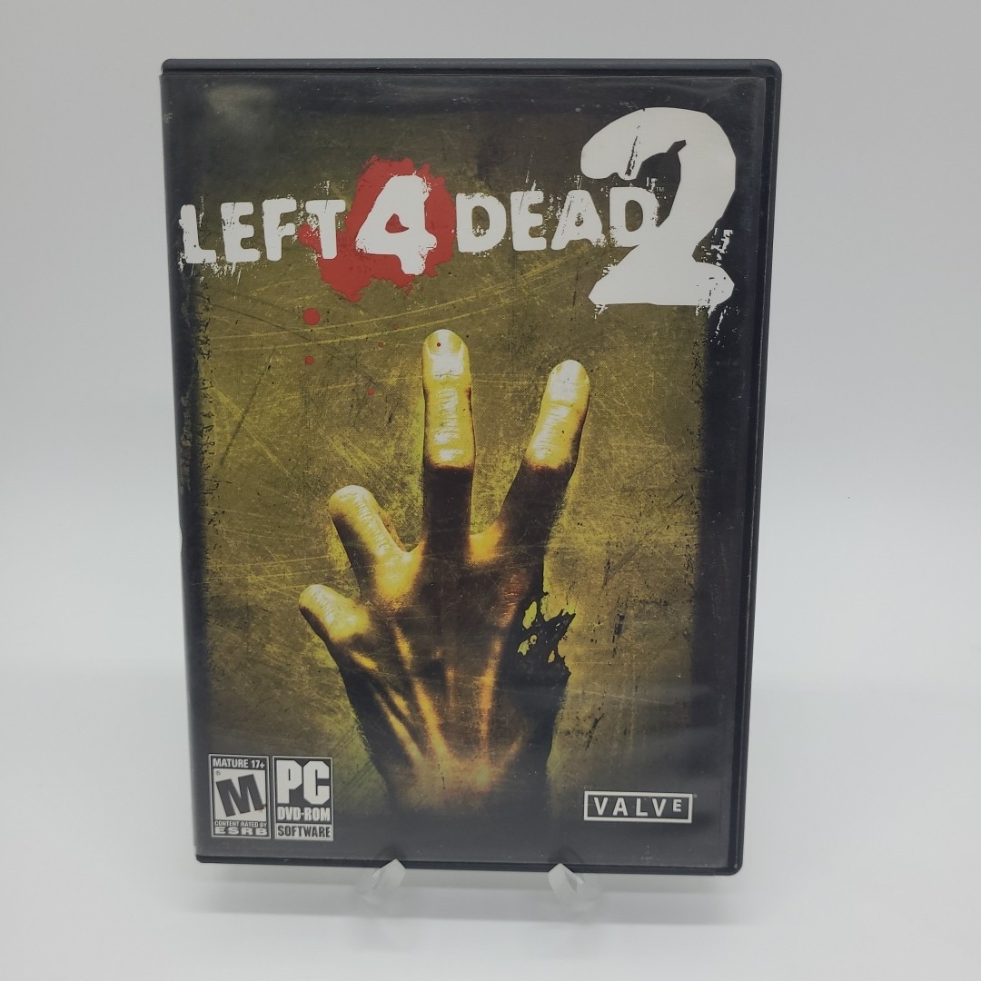 Lot Of 2 Left 4 Dead & Left 4 Dead 2 PC DVD – ROM Games Complete Untested