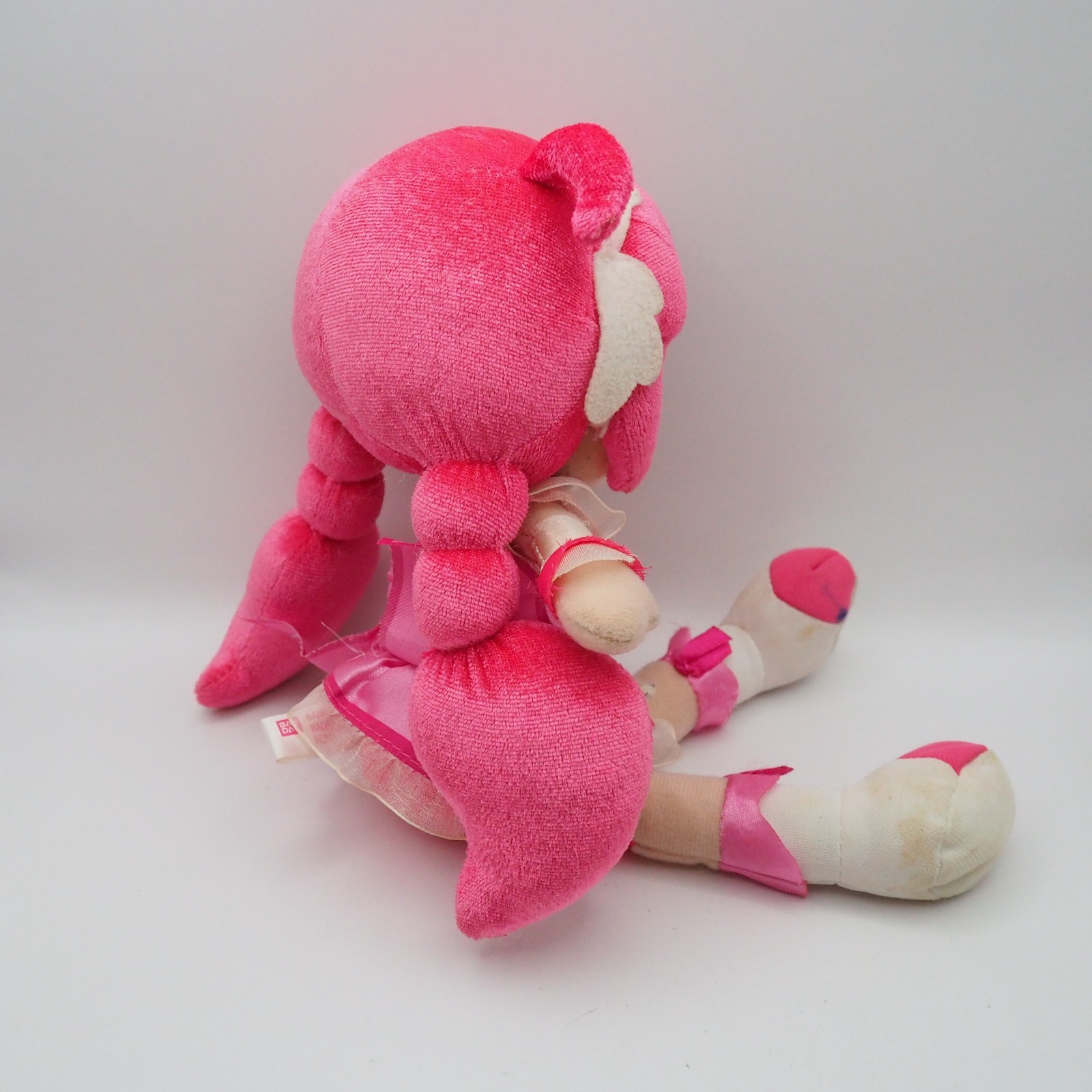 Jk58 JUNK Smile Pretty Cure Precure HAPPY Bandai 2012 Plush 11″ Toy Doll Japan