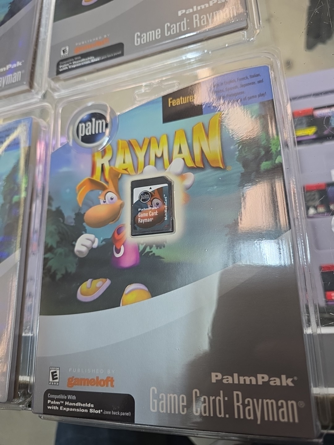PalmPak Game Card Rayman Palmpak Game Ubisoft Gameloft