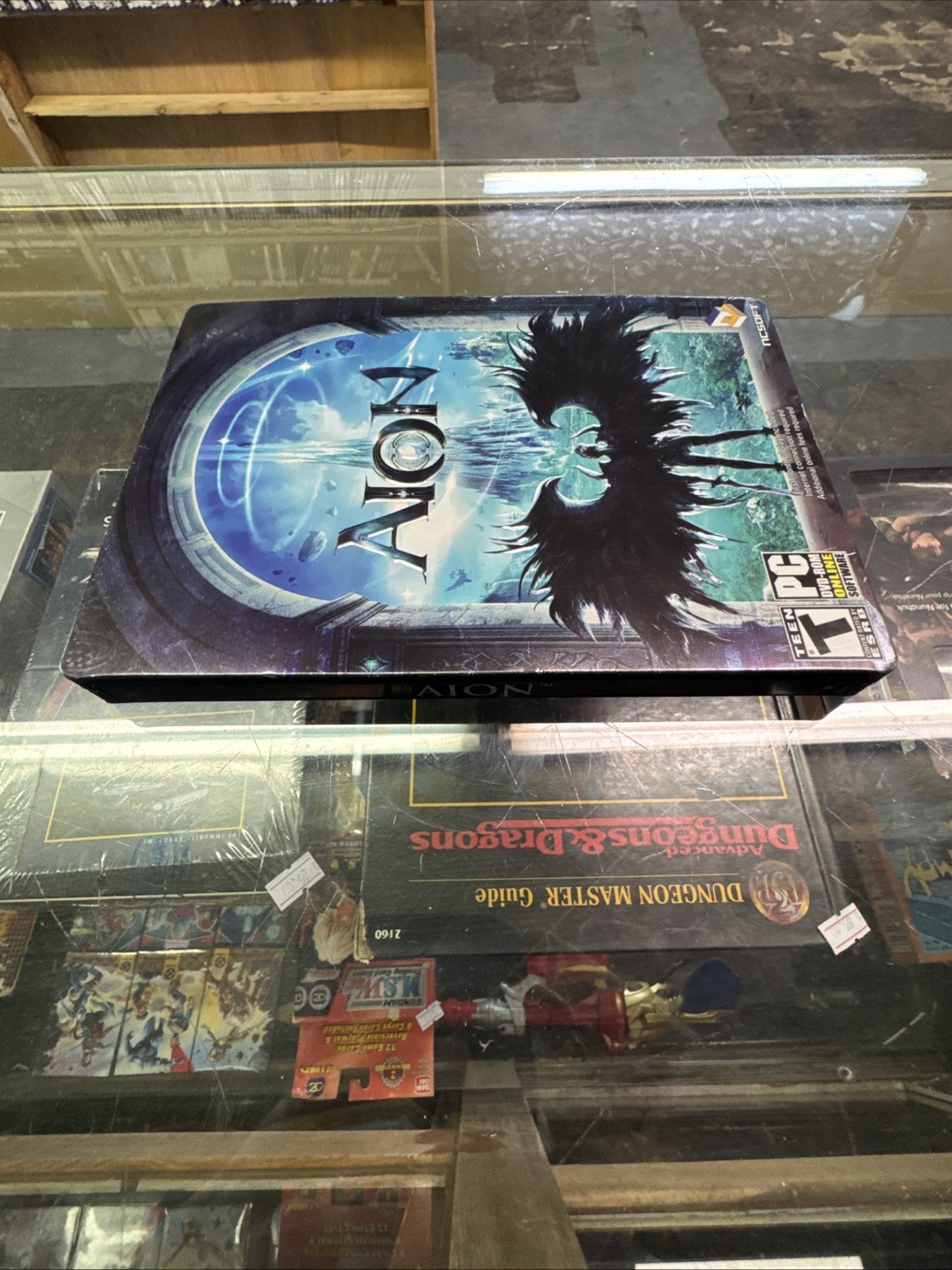 Aion Limited Edition Steel Case (PC, 2009) CIB, Manual, Extras