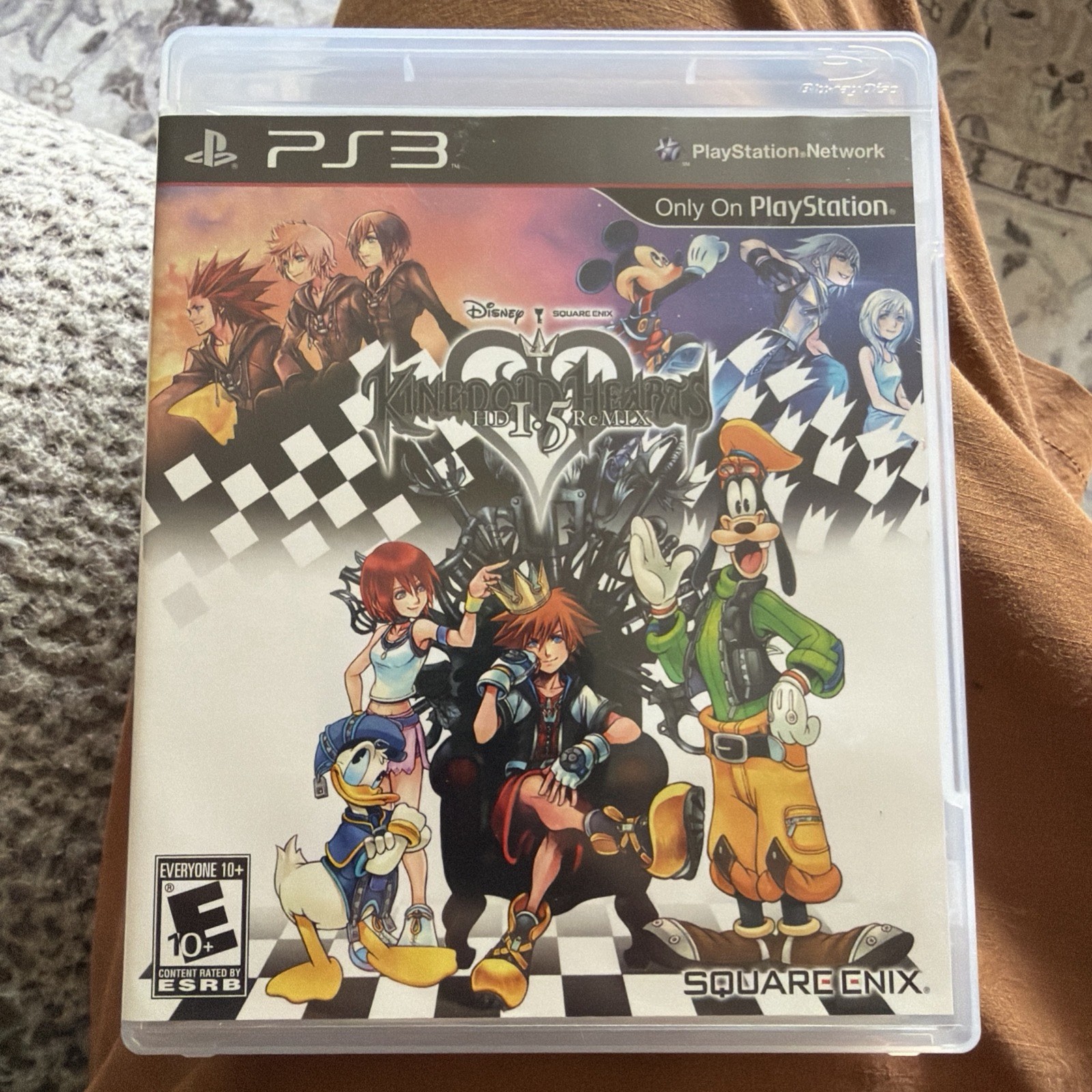 Square Enix Kingdom Hearts HD 1.5 ReMIX PS3 2013 E10+ Manual Included