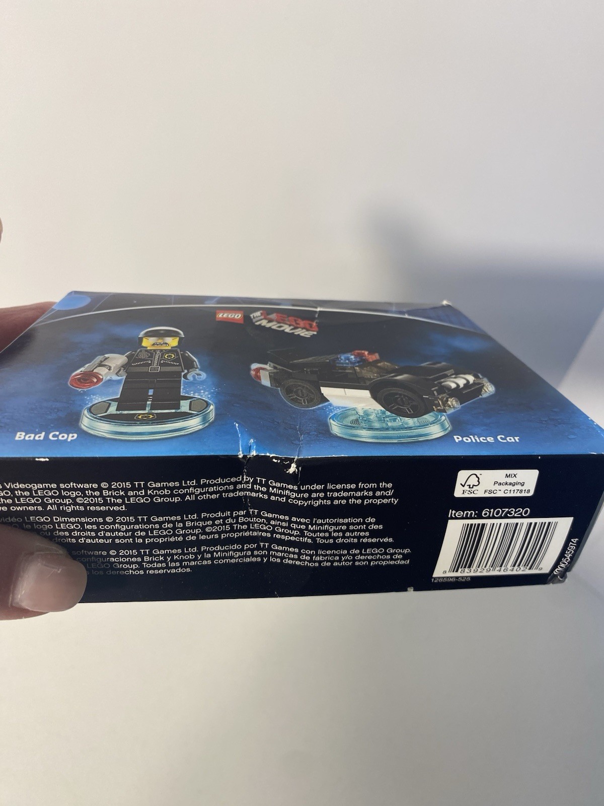 LEGO Dimensions 71213 Bad Cop Fun Pack NEW Sealed Retired Box Worn.