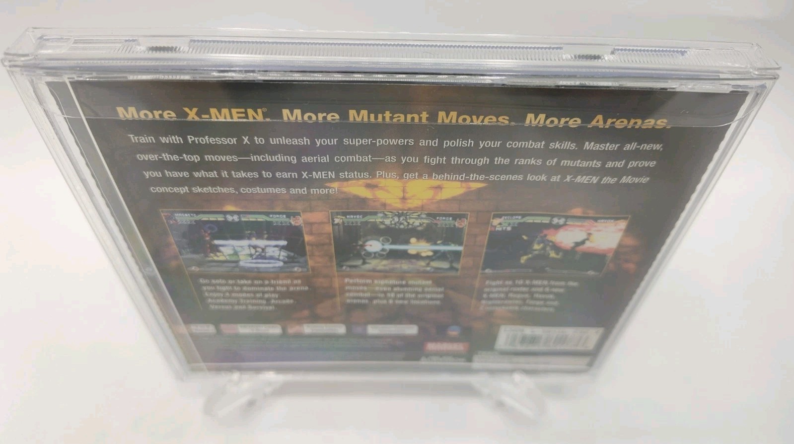 X-Men: Mutant Academy 2 (Sony PlayStation 1 PS1, 2001) CIB + Case Protector VGC