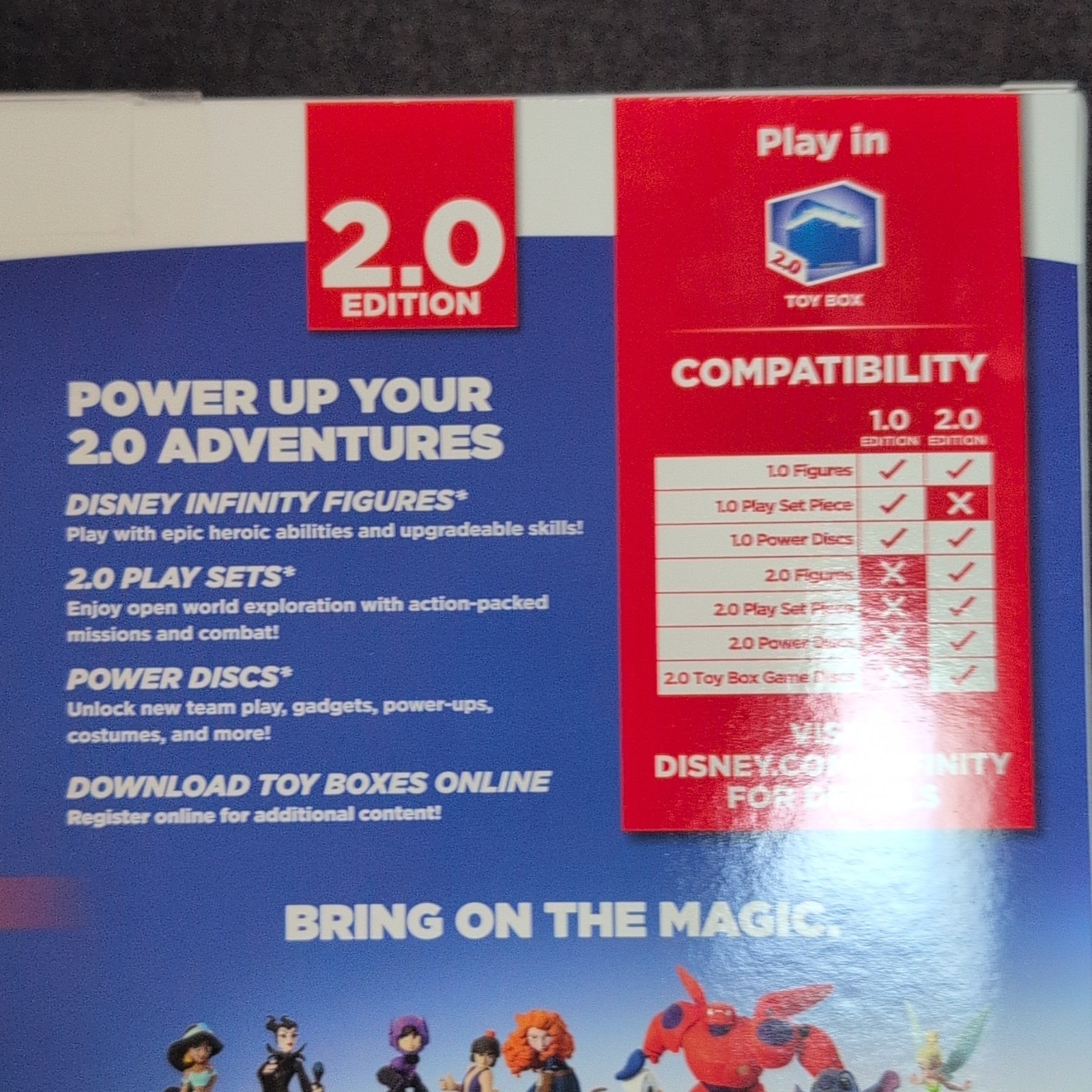 Disney Infinity 2.0 Toy Box Starter Pack Xbox 360 Merida & Stitch Multiplayer