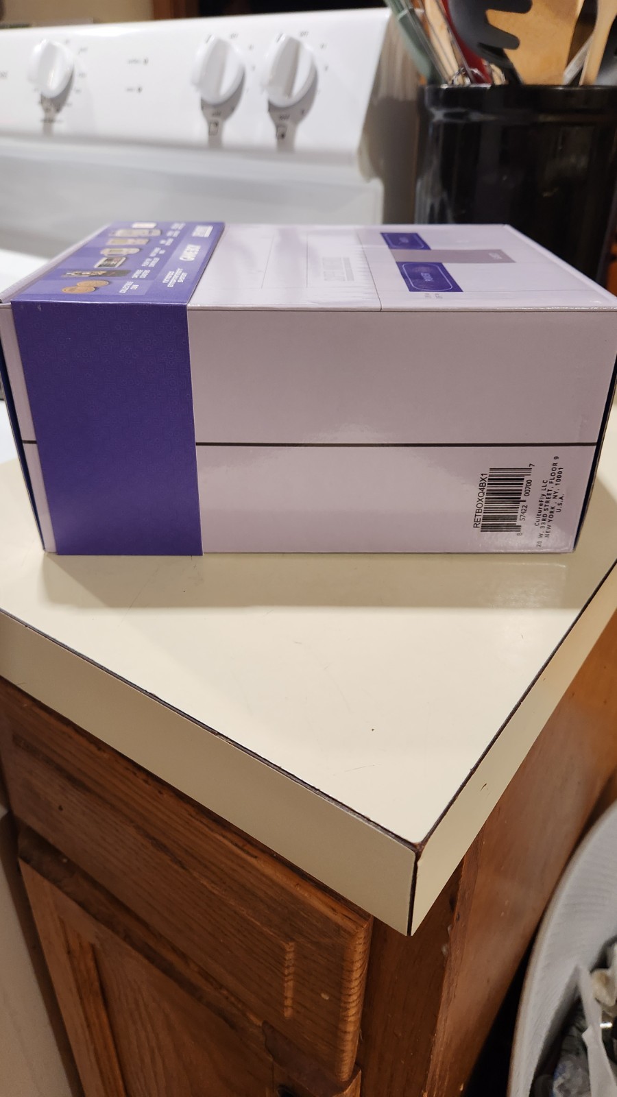 CULTURE FLY SUPER NINTENDO SNES GAMEBOY COLLECTORS BOX / PACK 2017 *BOX ONLY*