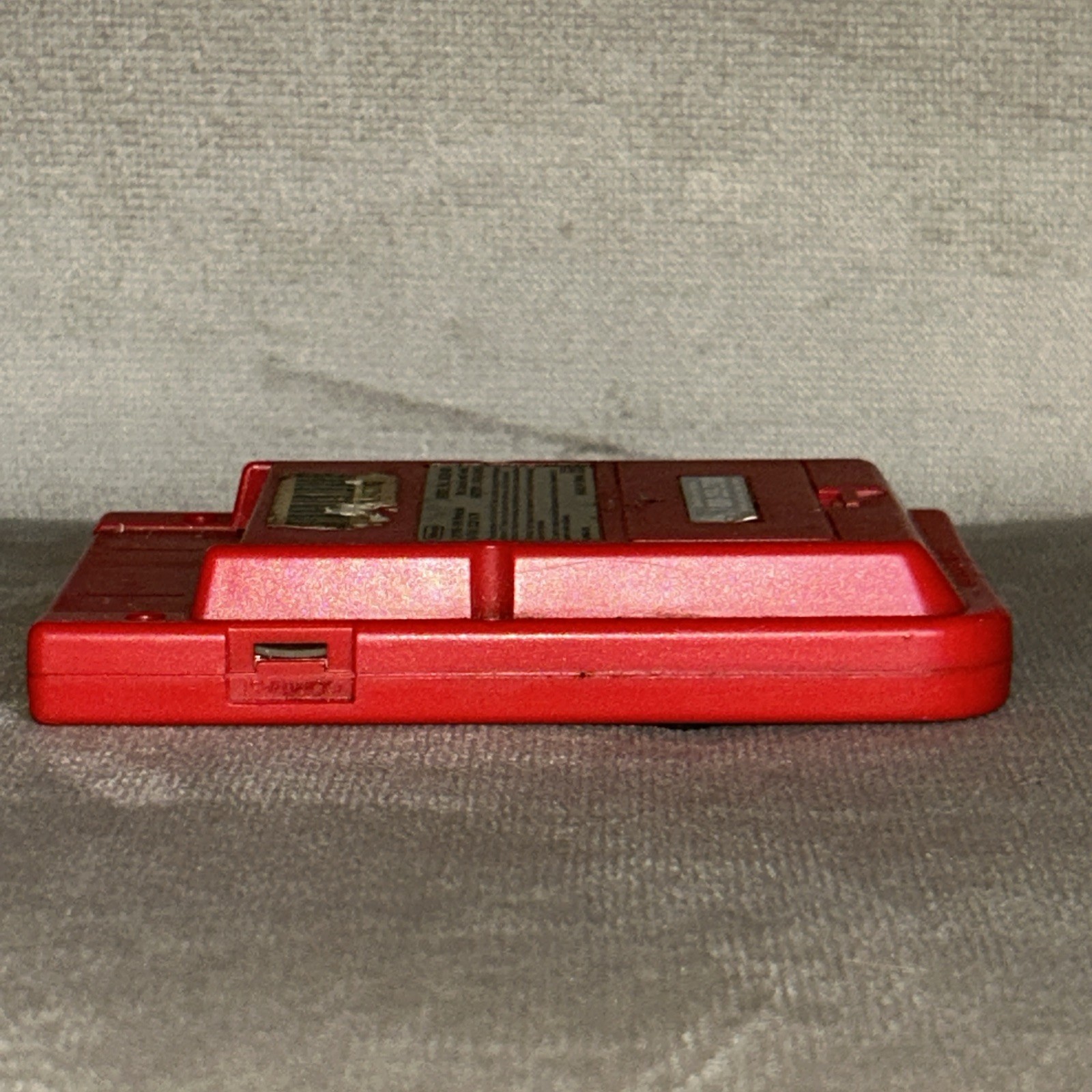 Nintendo Game Boy Pocket – Red (Turns On) AND Pokémon Blastoise case for it !!