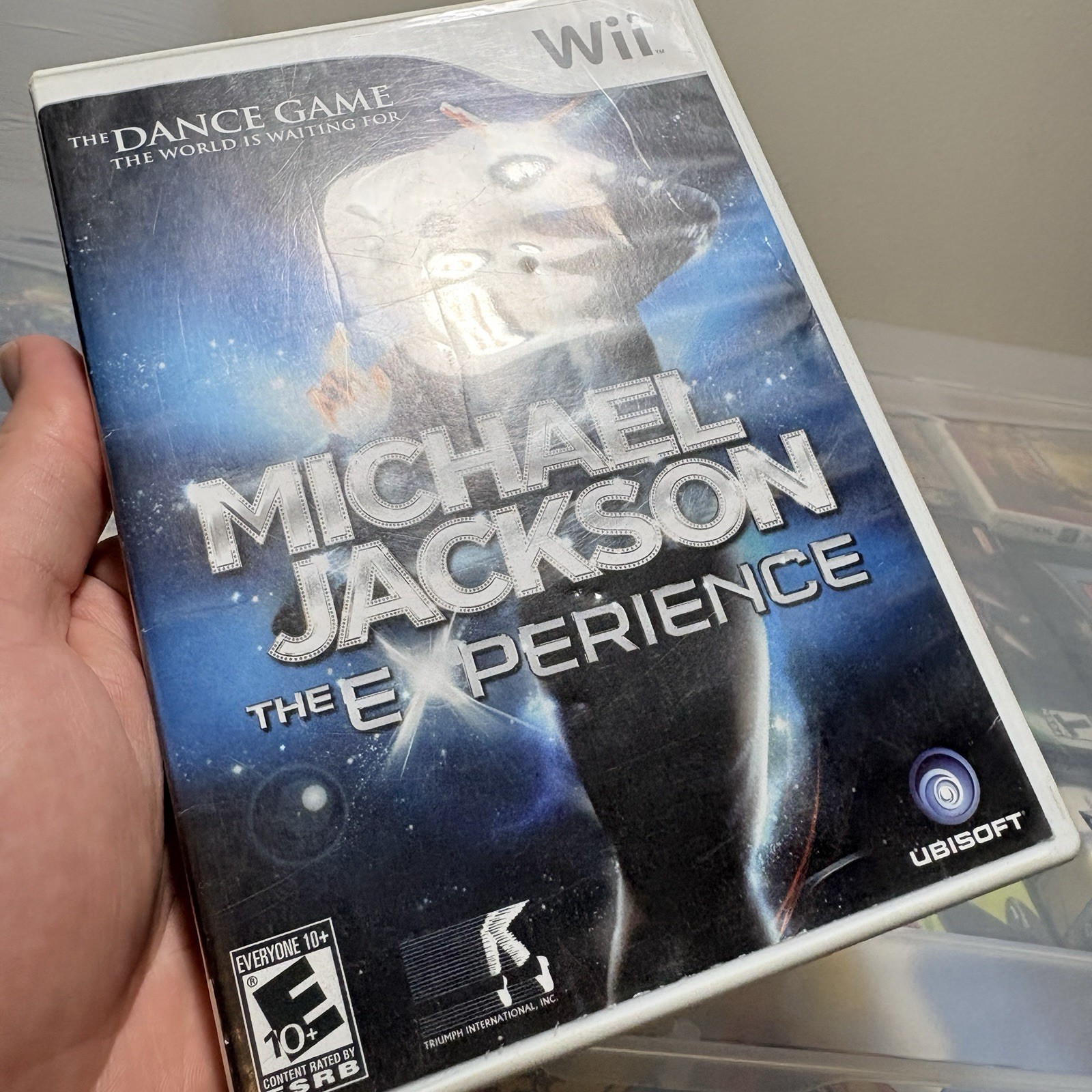 Michael Jackson The Experience Nintendo Wii Disc & Case No Manual Tested