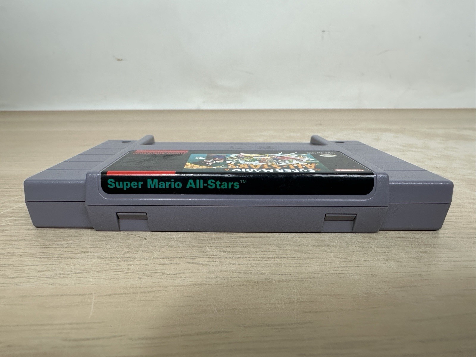 Authentic USA Nintendo SNES Super Mario All-Stars Game Cartridge – Tested, Works