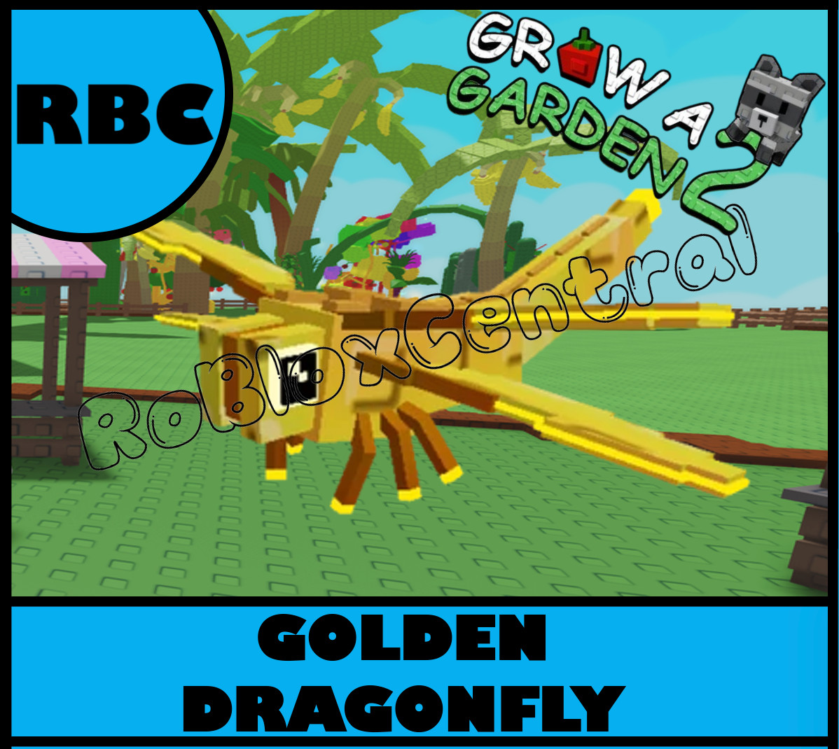 GOLDEN DRAGONFLY – CHEAP GROW A GARDEN 2 – PET