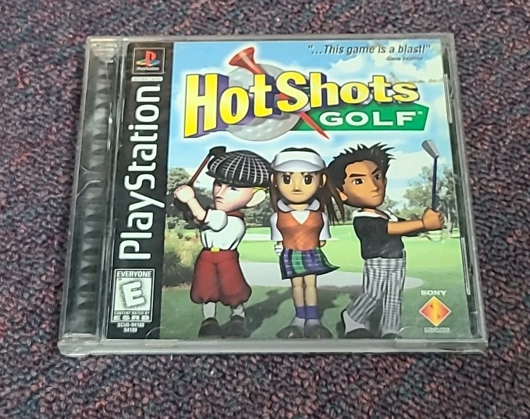Hot Shots Golf (PlayStation 1) PS1 PSX (Tested & Works Well!) Ships Immediately!