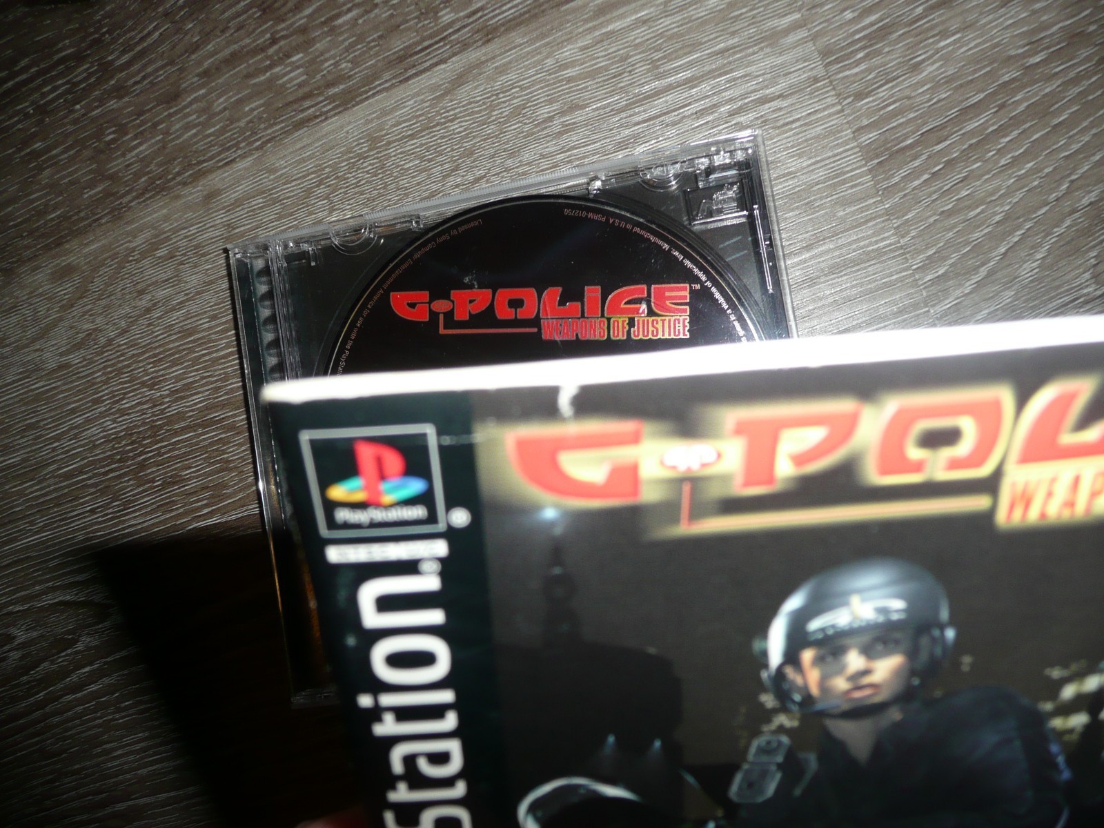 PS1 G-Police Weapons of Justice (Sony PlayStation, 1999) Black Label CIB