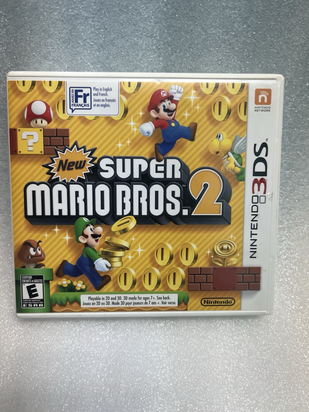 New Super Mario Bros 2 3DS 2012 Complete CIB Tested
