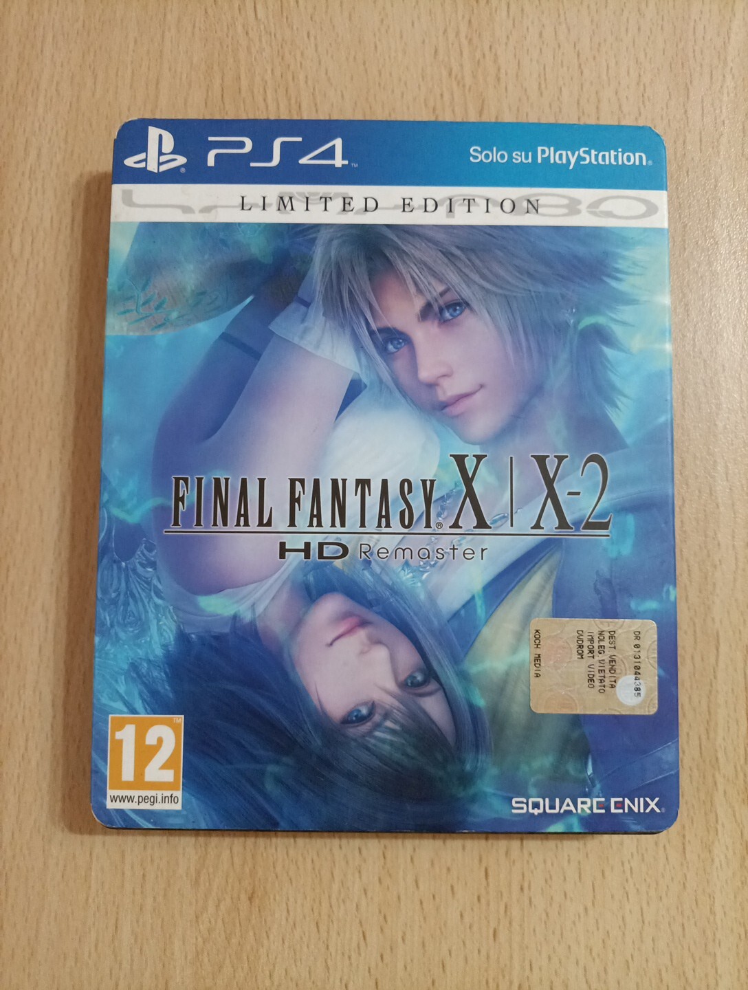 Final Fantasy X | X-2 HD Remaster Steelbook Vers. Italy PS4 USED MINT!!