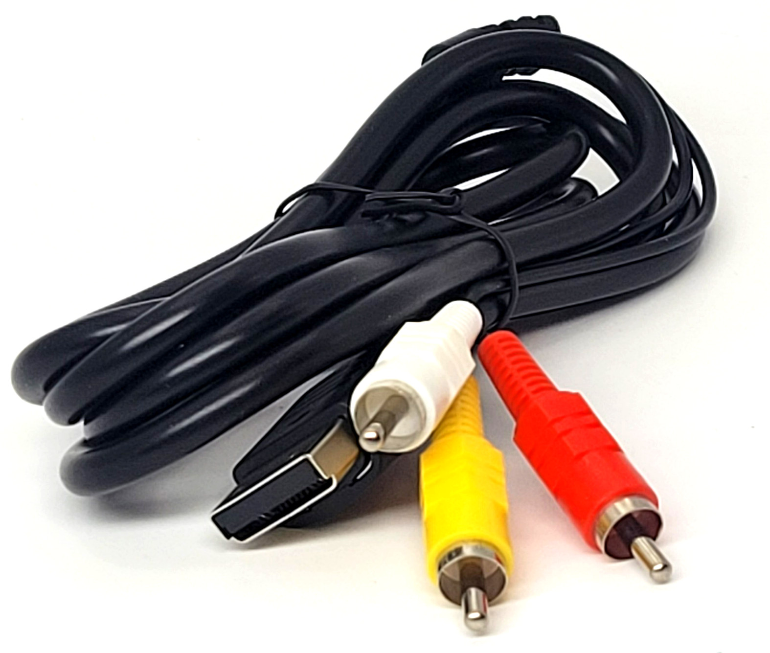 Sega Dreamcast AV Cable Replacement – 6FT Composite RCA Audio Video Cord
