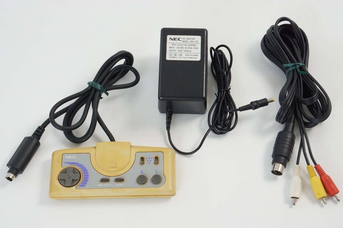 PC Engine DUO-R Console PI-TG10 Tested System 38069131A