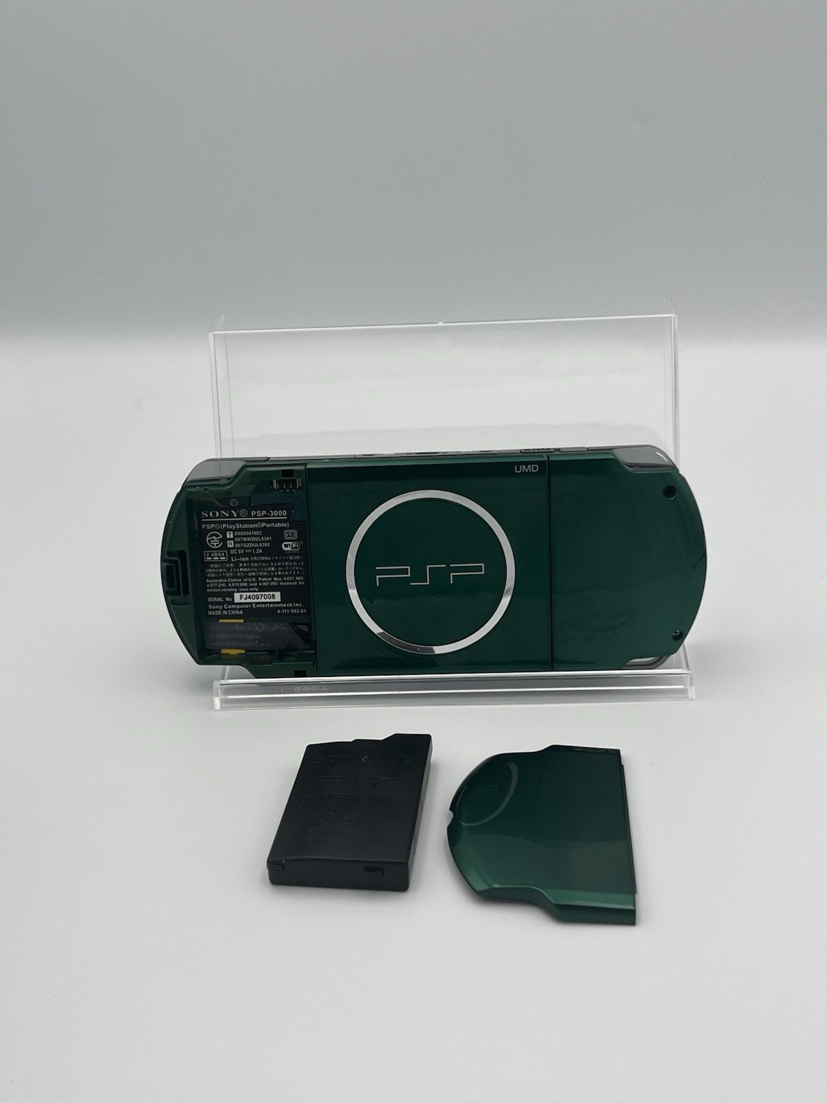 Sony PSP-3000 Spirited Green Console Tested Working Boxed w/ Battery Charger 4GB